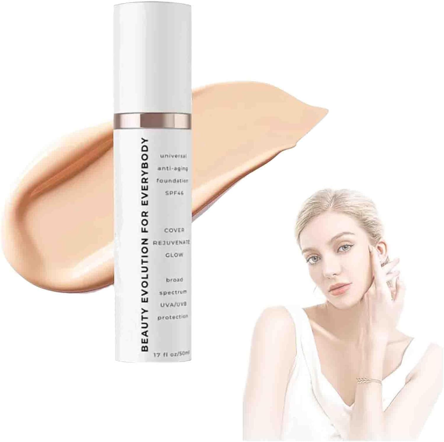 Evonex Age Defying Foundation, Universal Tint (2PCS)