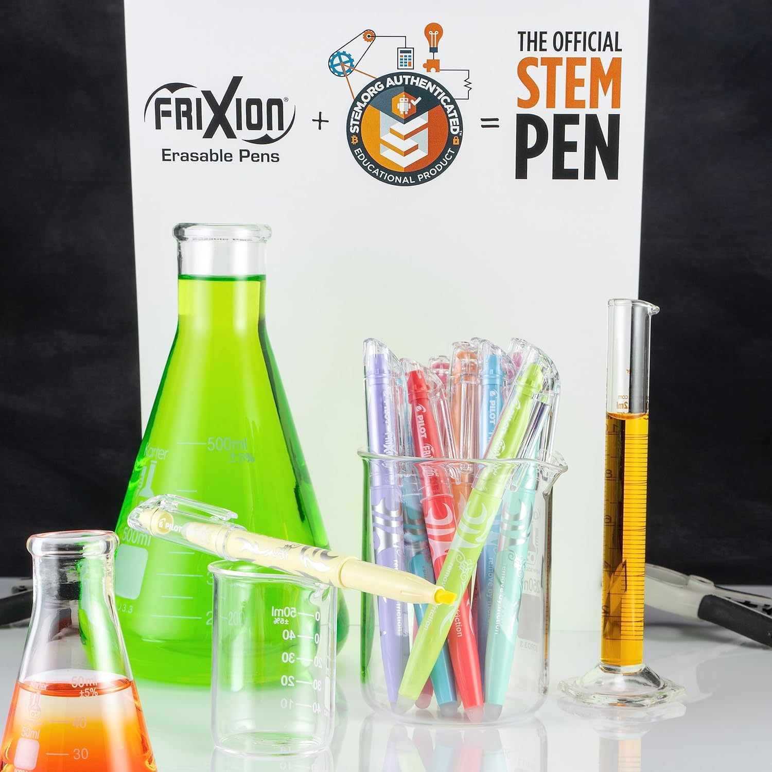 PILOT, Frixion Light Pastel Erasable Highlighters, Chisel Tip, Pack of 5, Pastel Blue, Pink, Yellow, Green & Purple image number 4