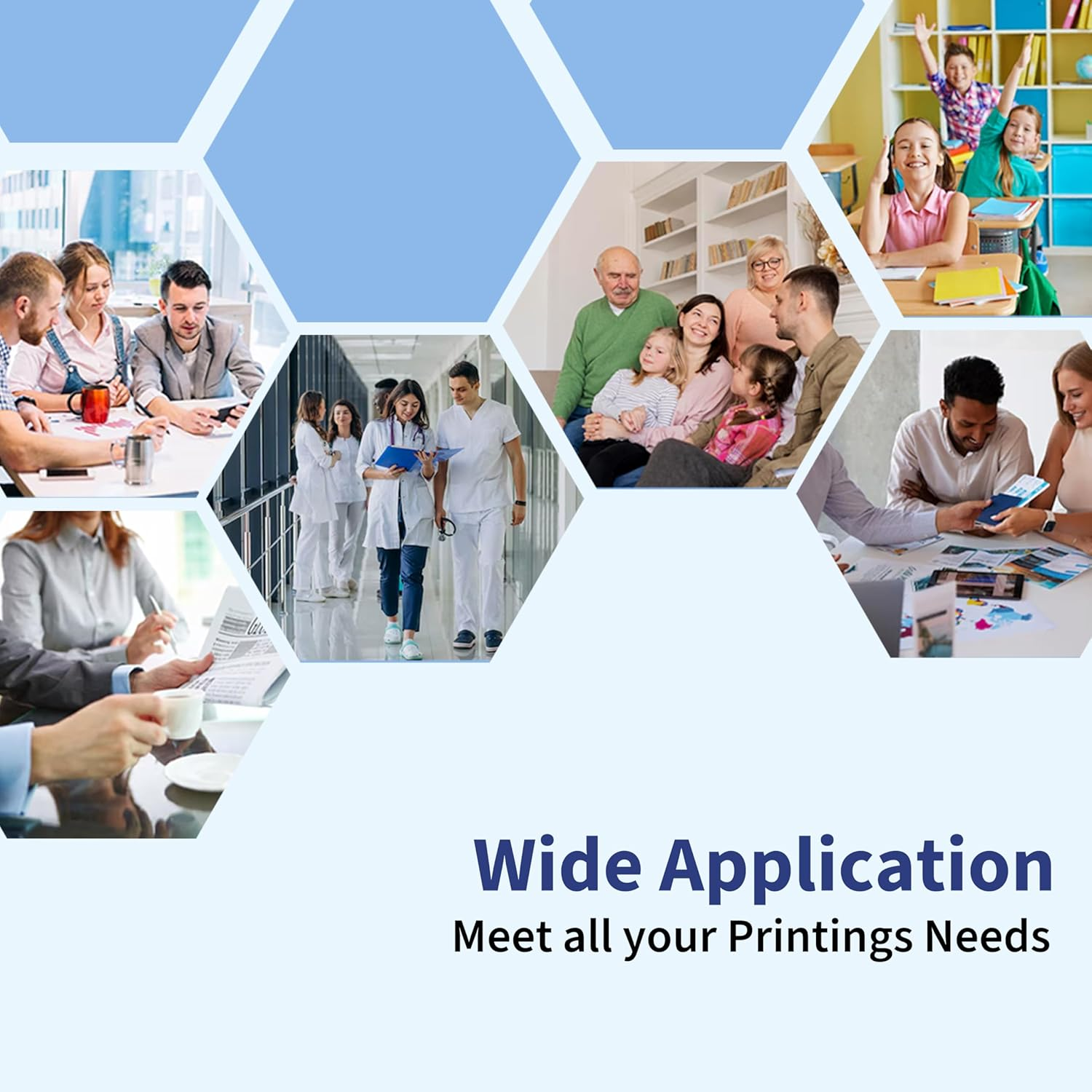 Zoyood 503XL Ink Cartridge Replacement for Epson 503 T503XL T503 503-I Ink Cartridges Combo Pack Work with Epson Expression Home XP-5200 XP5200 Workforce WF-2960 WF2960 Printer (4 Pack)