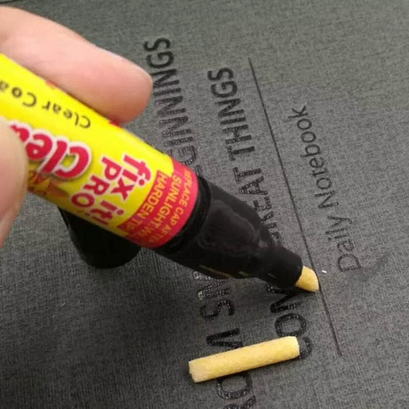 AIMALL 2X Fix It Pro Scratch Car Coat Paint Repair Pen Aluminum Painting Clear Remover for Cars, Rvs, and Bikes &ndash; UV Activated, Non-Toxic, Water Resistant, Quick Scratch Repair image number 1