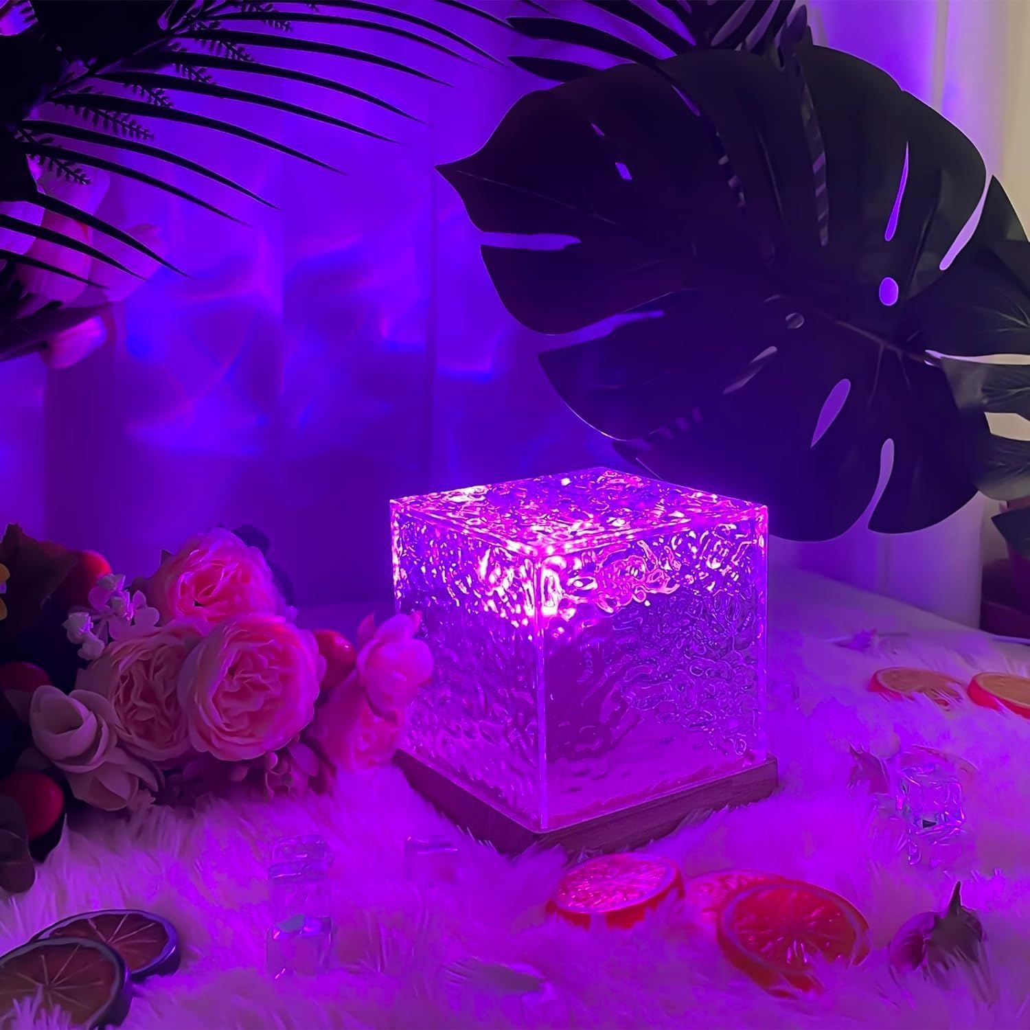 TCOTBE Decorative Atmosphere Night Light, 16 Color RGB Northern Lights Ocean Wave Projector Light, Wave Lamp, Ocean Wave Ceiling Projector, Galaxy Projector Night Light for Bedroom Living Room Decor image number 1