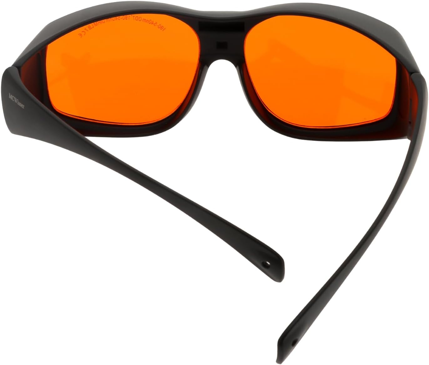 Mcwlaser 190-540Nm Laser Safety Glasses Goggles OD7+ for UV Light Violet Blue Green Laser 405Nm 445Nm 450Nm 473Nm 532Nm Absorption Type EP-3 Style 9 image number 6