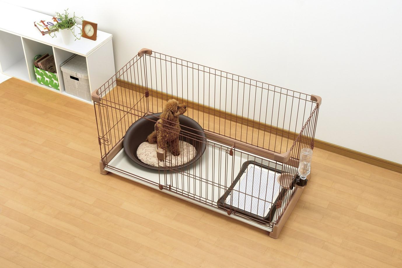 Richell Pet Bed Oval S Brown Dog Cat Small Animals image number 1