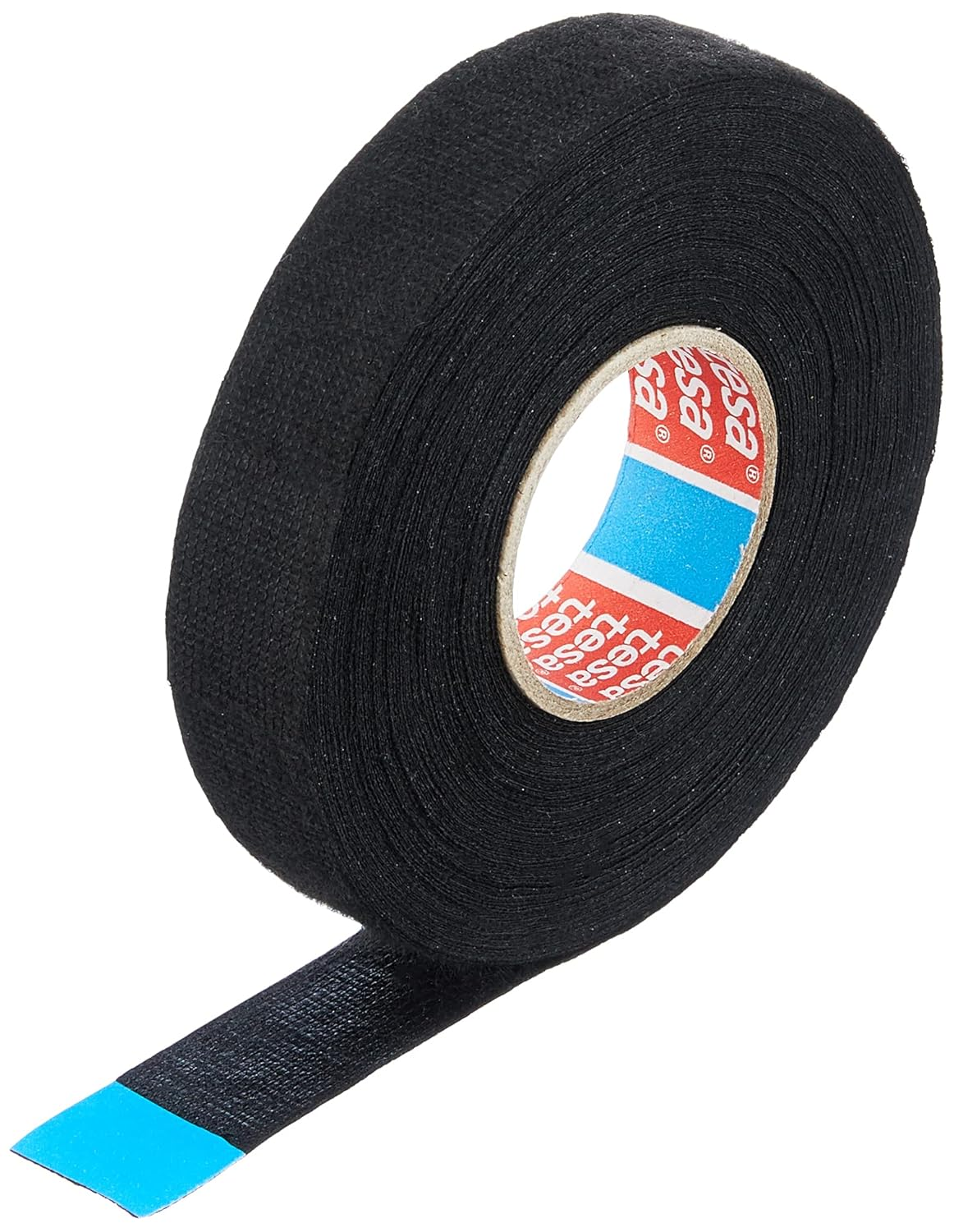 Tesa 51608-00001-00 PET Fleece Fabric Tape, 51608 Insulating Tape for Cable Harnesses, Cotton Adhesive Tape (19Mm X 25M) image number 1