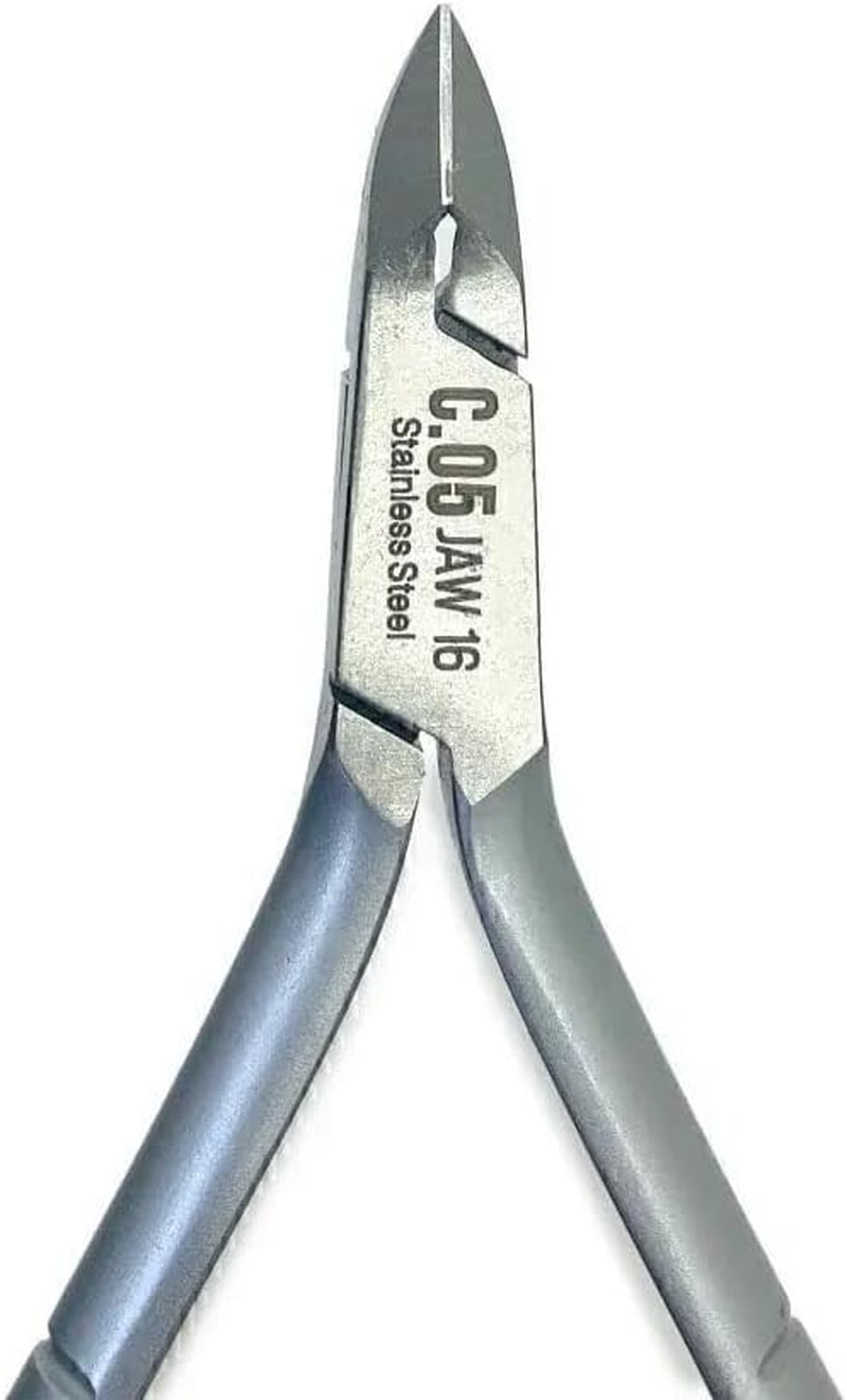 NGHIA - Stainless Steel Nail Cuticle Nipper C.05 - Jaw 16 image number 3
