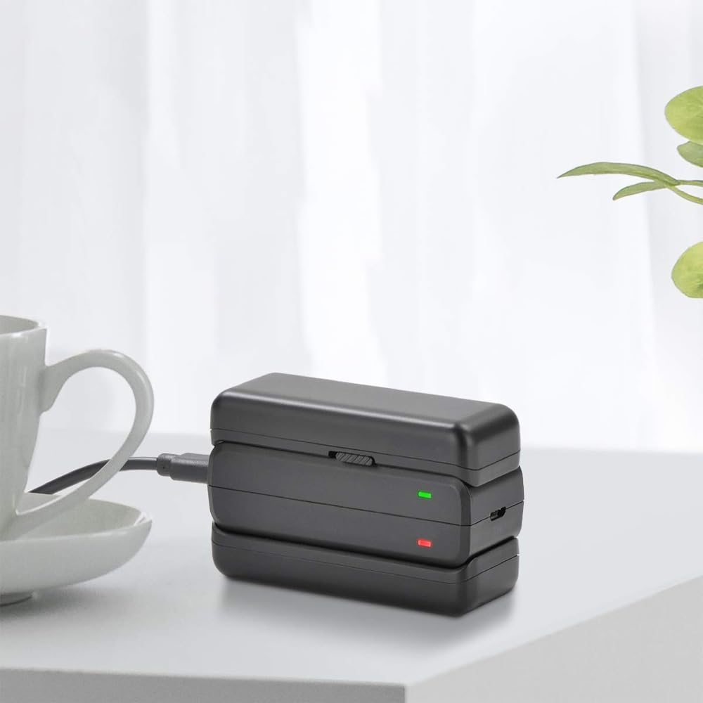 VOANZO Action Camera Dual USB Charger Battery Accessory for ONE R RS Panoramic 4K Outdoor Photography image number 3