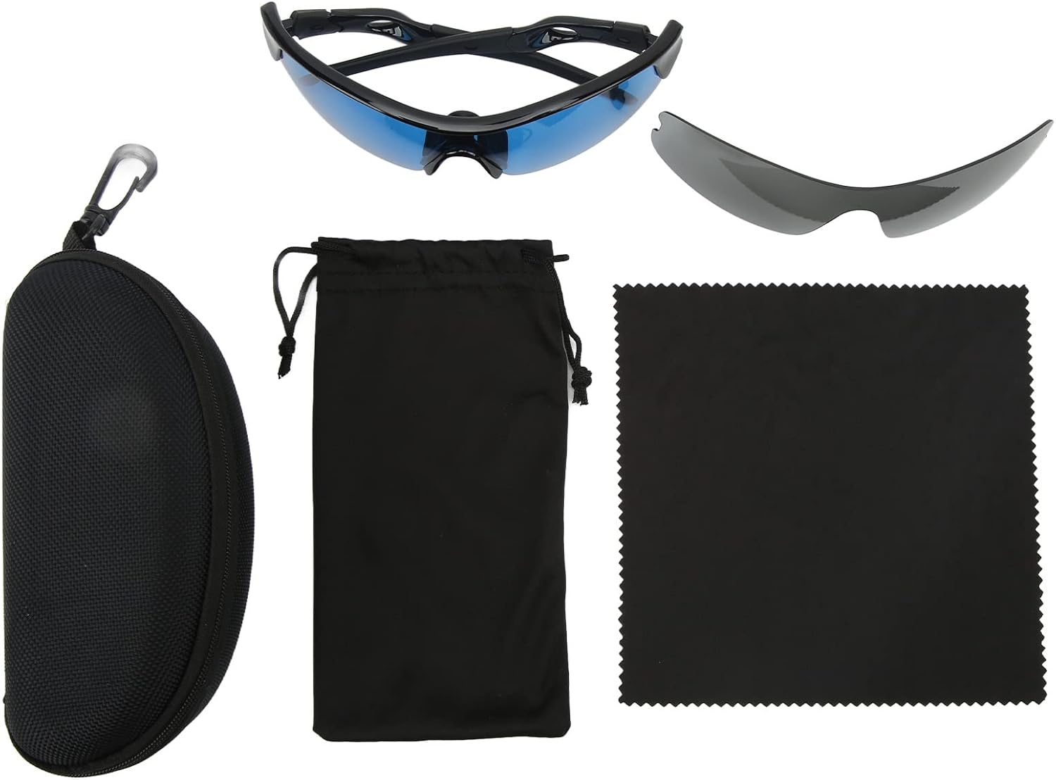 Grow Room Glasses, Indoor Hydroponics LED Grow Light Glasses with HPS Blocker Lenses & Glasses Case, for UVA/UVB Blocking in Grow Tents Hydroponics, UV Protective Goggles image number 3