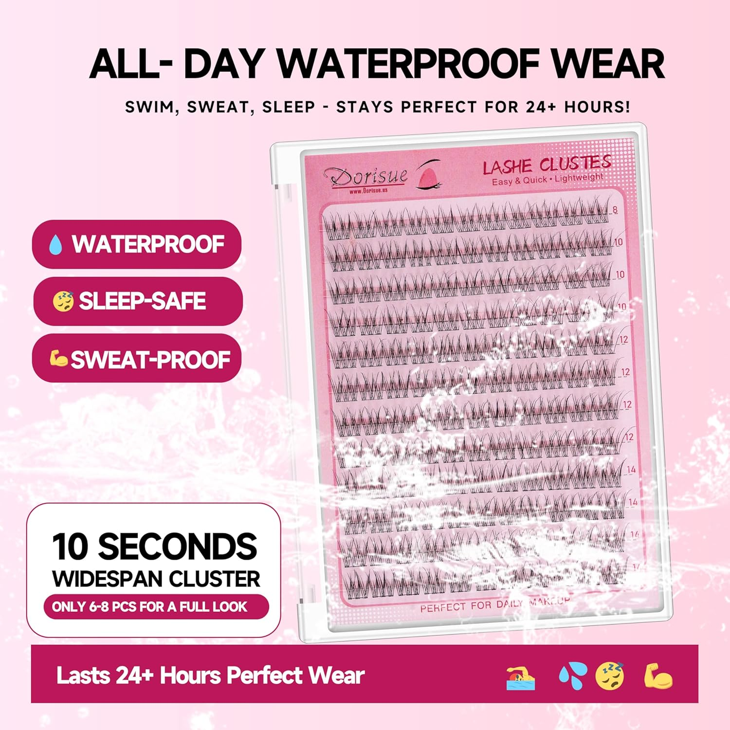 Luxury Mini Lash Application Kit - Premium Precision Tweezers & Professional-Grade Compact Adhesive, High-End Tools for Discerning DIY Lash Artists image number 4