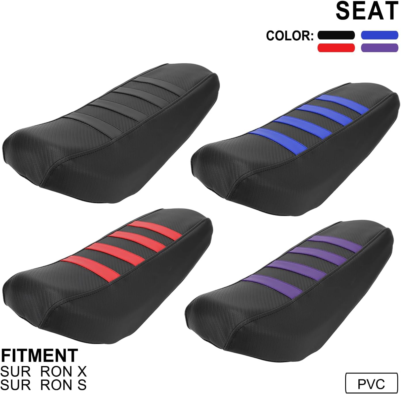 IUVWISN Motorcycle Seat Cover Dirt Bike Seat Cover Seat Covers for Surron Sur Ron Light Bee S/X Electric Dirt Bike Moto Blu