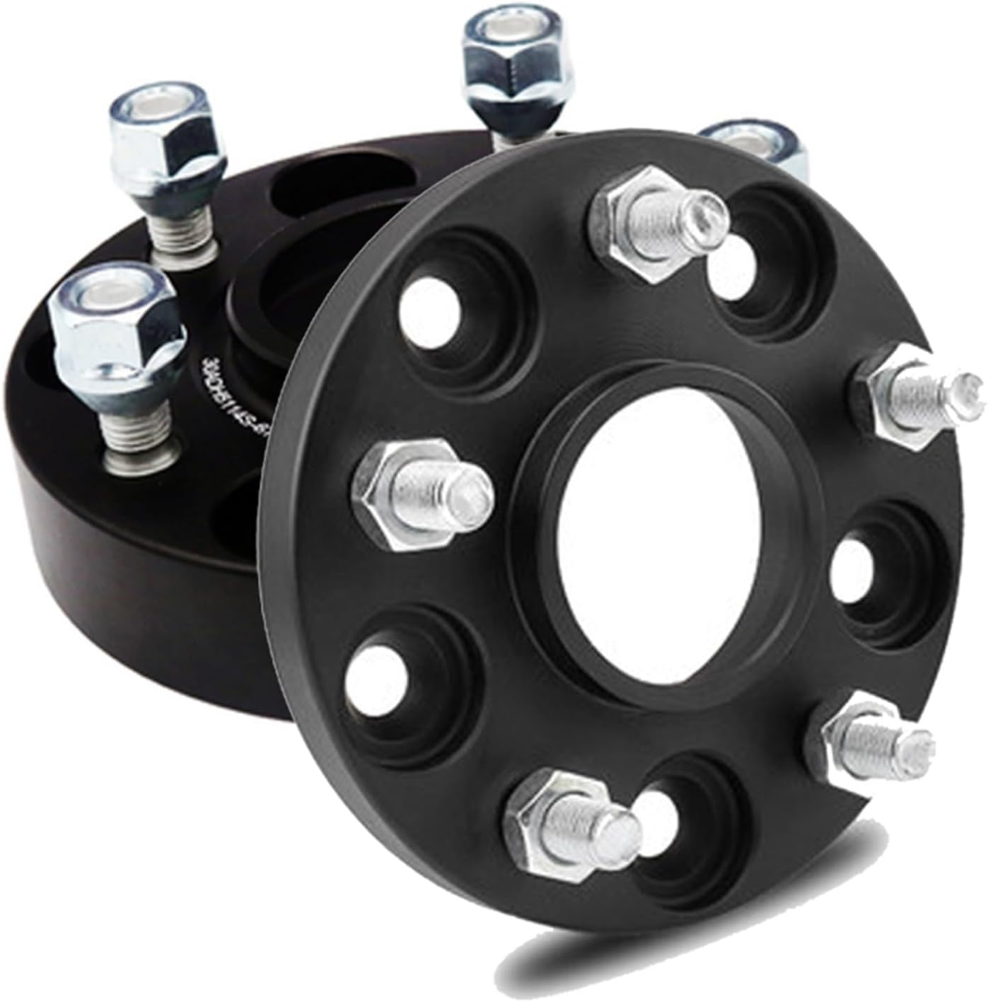 KIXURO 1PCS Car Tyre Flange Wheel Spacer Forged Car Tire Gasket Wheel Hub Adapter PCD 5X114.3 4X100, for Toyota, for RAV4, CH-R Mark X Brevis Hub Centric Wheel Spacers Adaptors(5-114.3-35Mm)