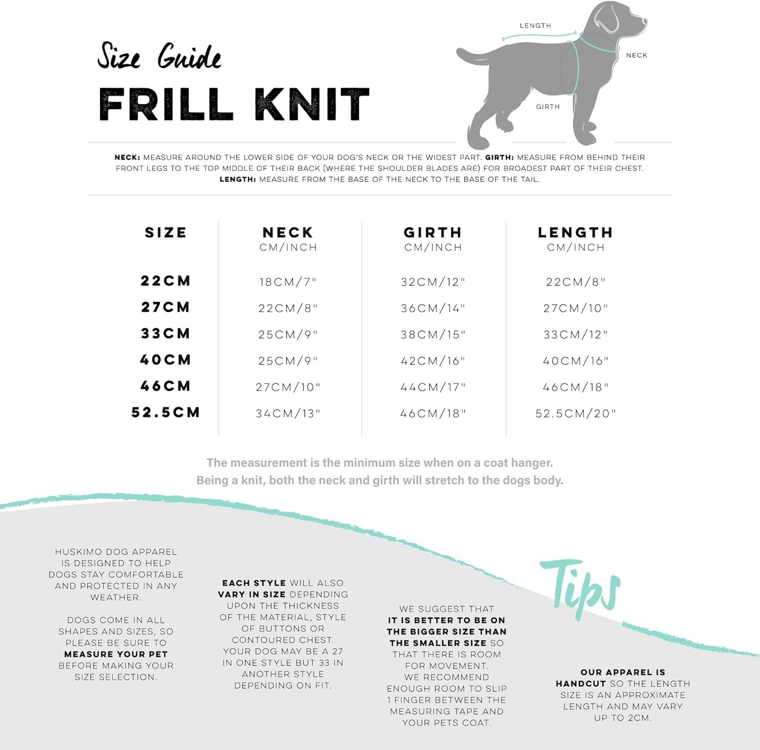 Huskimo Frill Knit Dog Jumper, Bubblegum, 40Cm image number 2