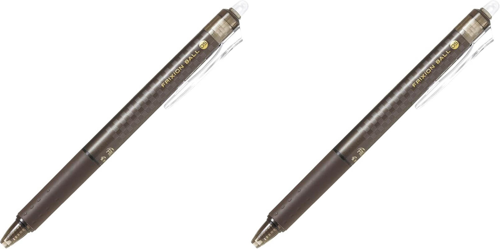 Pilot Frixion Design Series Retractable Erasable Gel Pen, 0.5 Mm, Purple Barrel, Black Ink