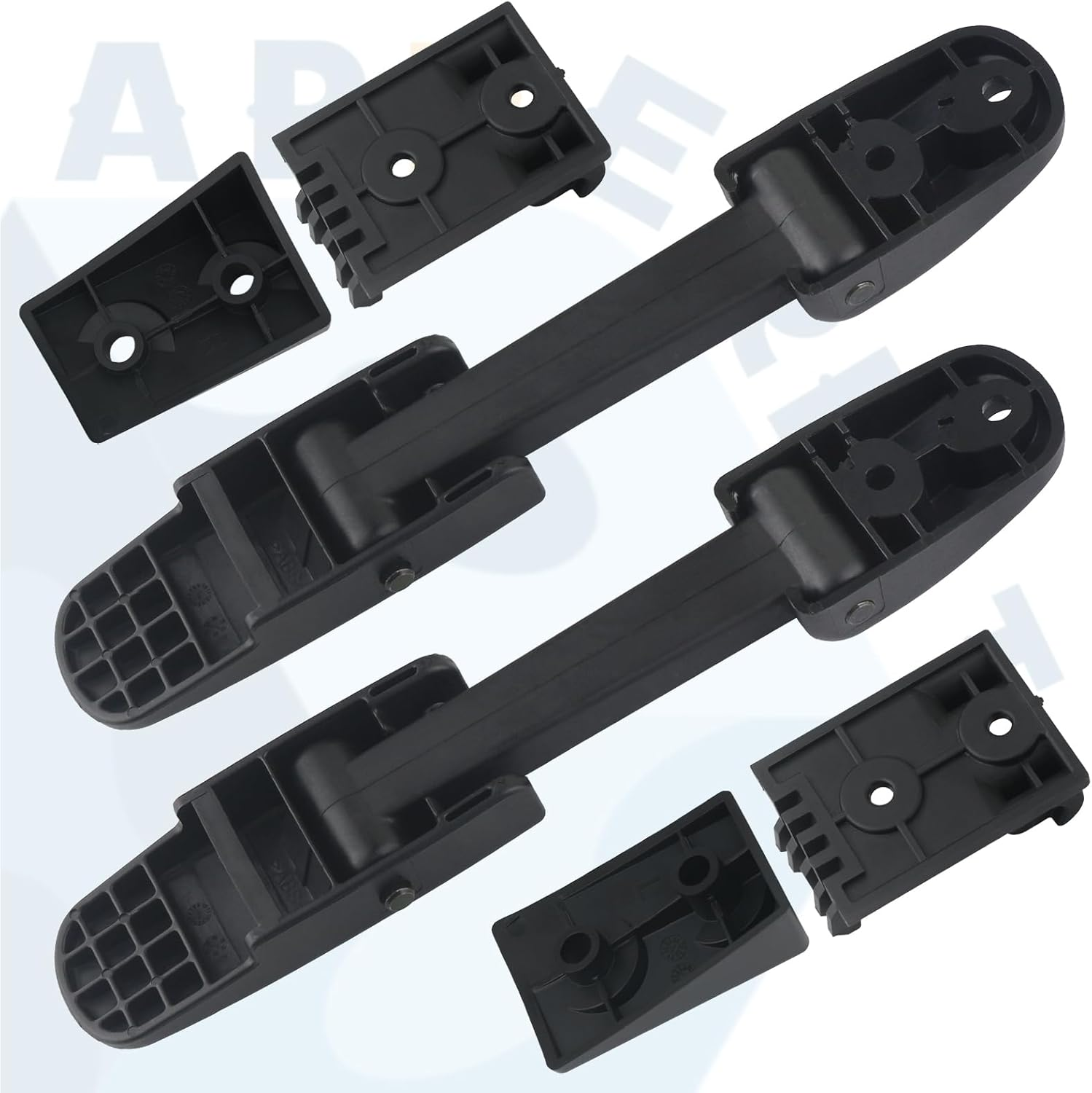 Mack Hood Latch Strap W/Catch Bracket Left Driver & Right Passenger Side Black Compatible with Mack Truck Granite Pinnacle Vision CH CHN CV CX CHU CXN CXU Hood Accessories Parts image number 1