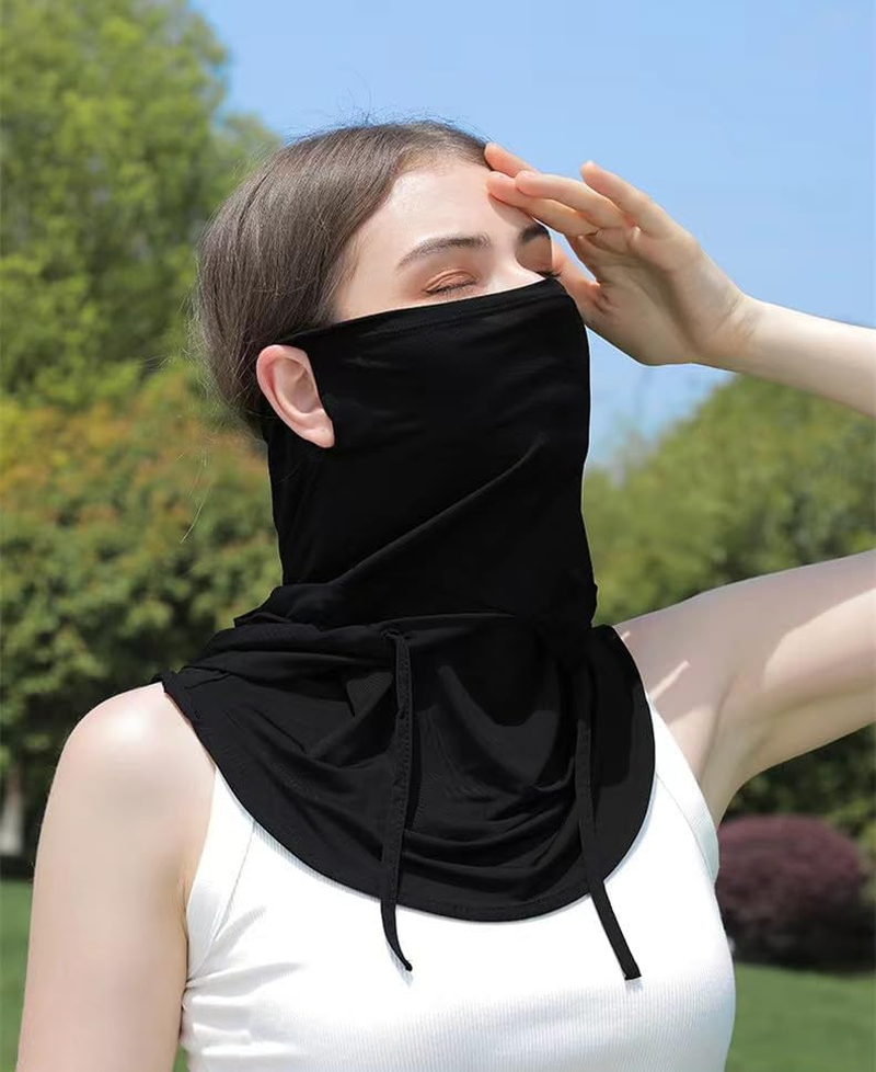 Cooling Balaclava Sun UV Protection Hood Breathable Full Head Mask Face Cover for Men Women Cycling Motorcycle Fishing image number 5