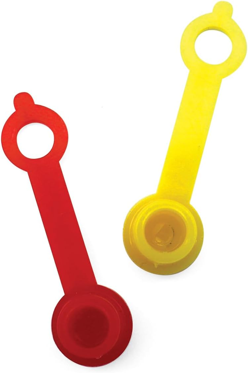 Locknlube Grease Fitting Caps (50 Count) (Yellow) - Yellow image number 4