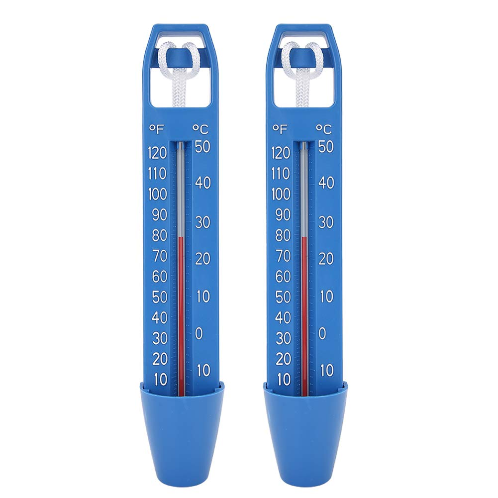 Haofy 2PCS Floating Water Thermometer Swimming Pool Thermometer, Easy to Read and Shatter Resistant Temperature Measuring Tool for Pond, Spa, Hot Tub image number 3