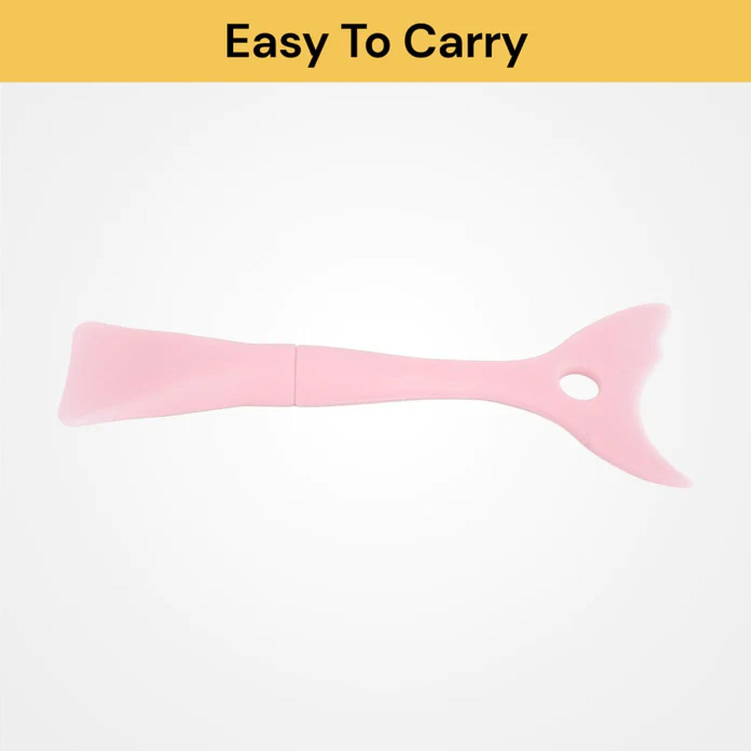 EZONEDEAL Silicone Eyeliner Tool,Reusable Silicone Eyeliner Tool - Eyeshadow Applicators Plate Cat Shape Eye Liner Shadow Guide Template Quick Makeup Tool-Pink