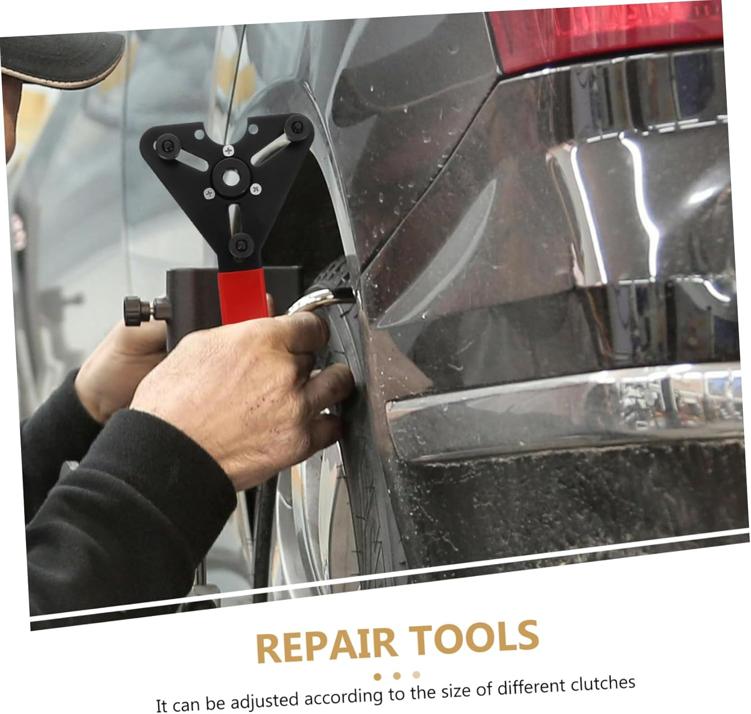 COOLHIYA Ac Compressor Clutch Removal Tool Air Conditioning Maintenance Automotive Holding Tool image number 2