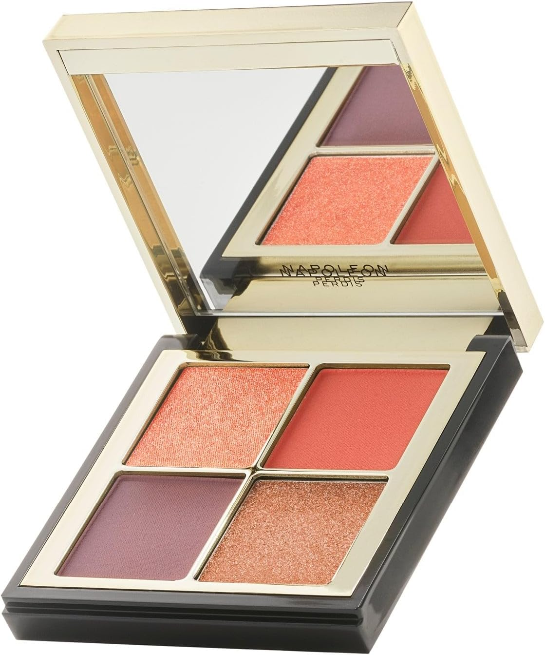Colour Ritual Eyeshadow Quad | 4-Shade Palette with Matte & Foil Finishes | Bend + Build | Clean Beauty | High Pigmentation | (4G) Showgirl - After Dark image number 6