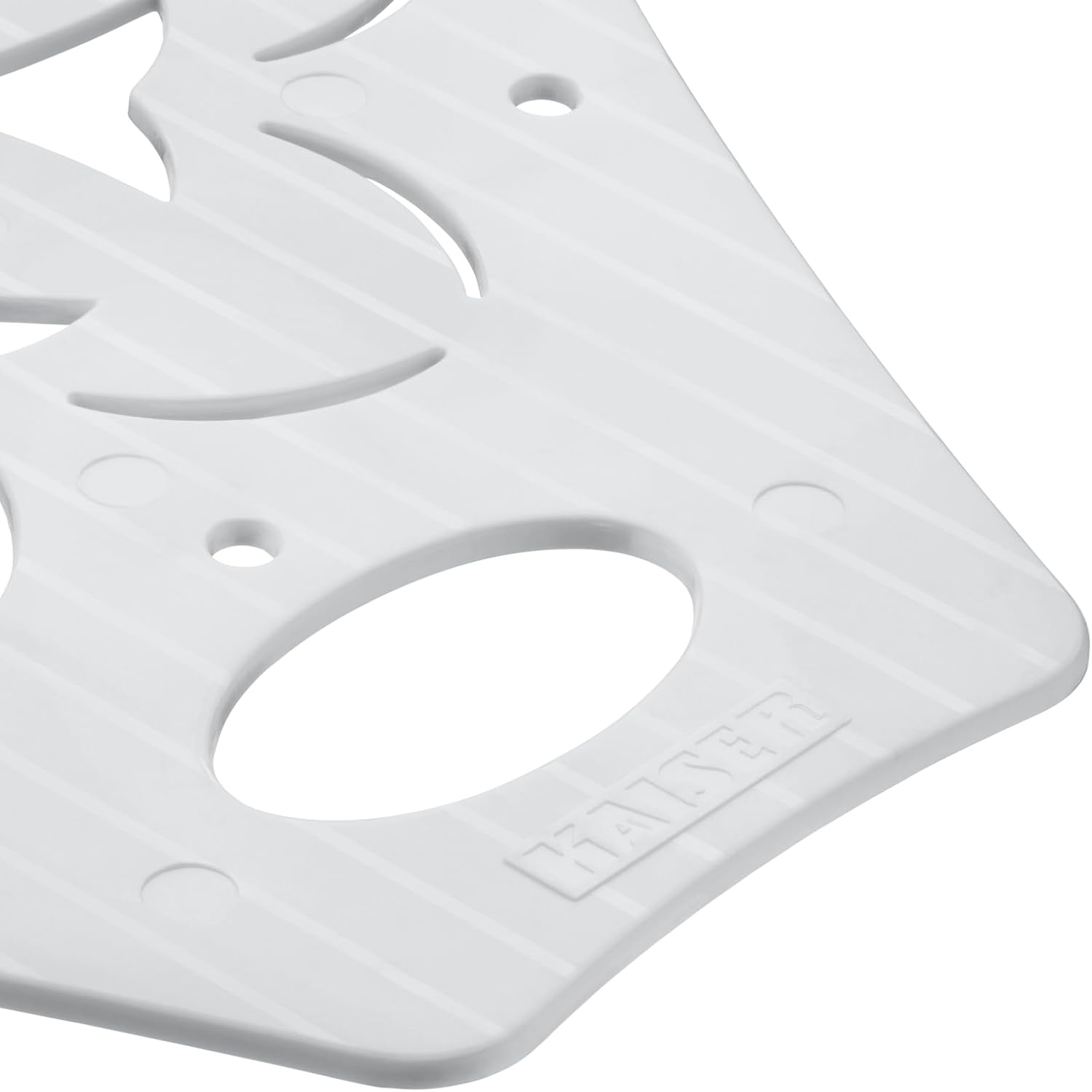 Original Kaiser Classic Cake Server Plastic 37 Cm, Decorative Stencil with Hanging Eyelet, Cake Saver, Cake Server with Flattened Edge, Attractive Cake Decoration, White image number 5