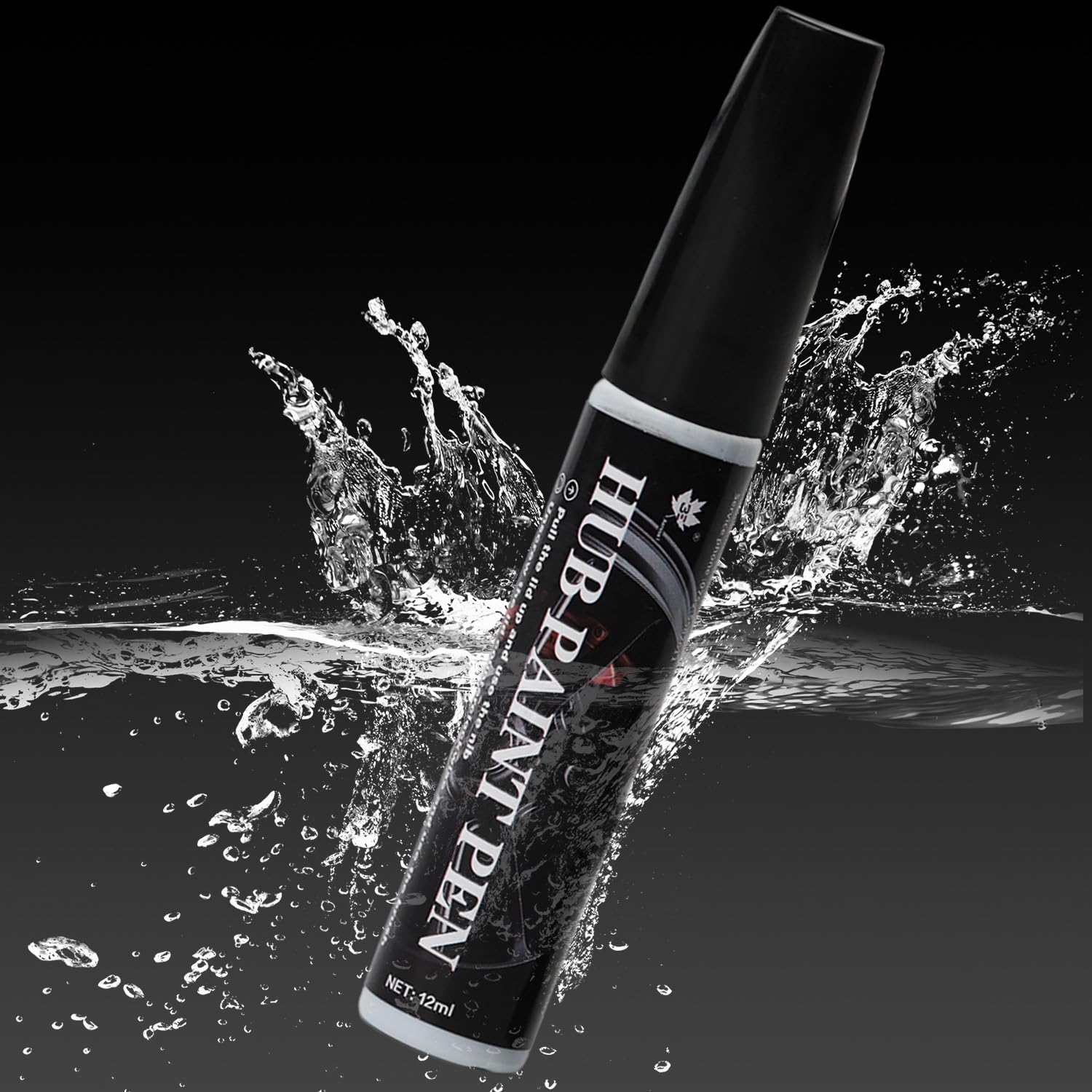 Kaoruo Matte Black Rim Touch up Paint, Quick and Easy Wheel Scratch Repair, Rim Paint for Car Wheel Repair Wheel Repair Kit Curb Rash image number 3