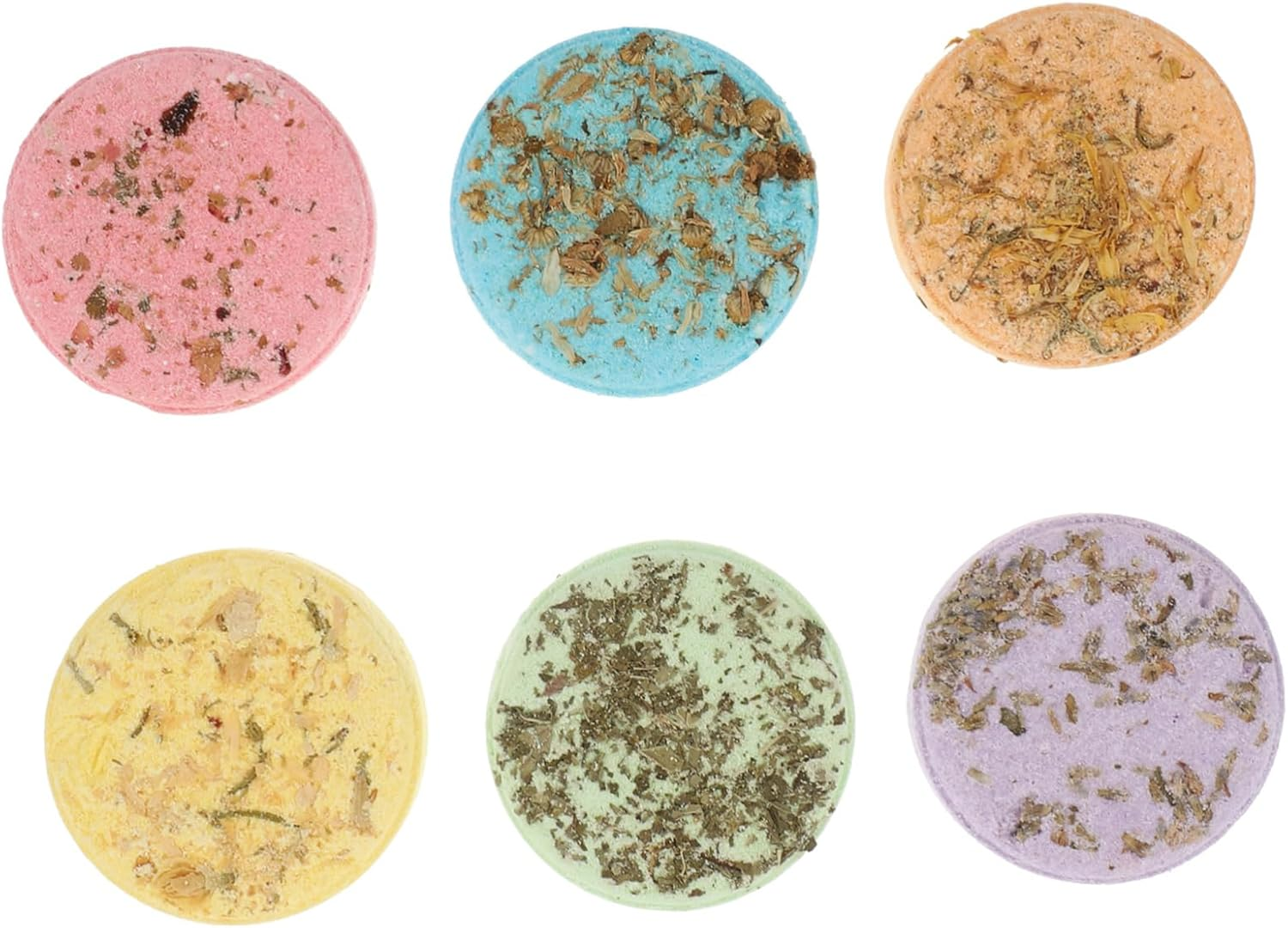 PACKOVE 6Pcs Aromatherapy Shower Steamers 45G Jasmine Mint Lavender Orange Ocean Rose Moisturizing Bath Aroma Sheets for Relaxation Spa Women image number 5