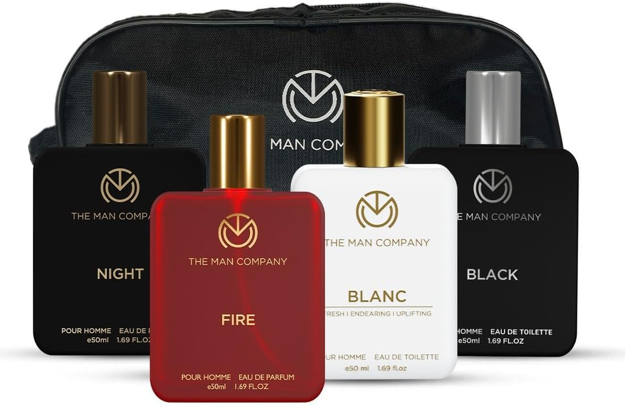 The Man Company Perfume Gift Set for Men 4 * 50Ml- a Gentleman'S Choice | Premium Long-Lasting EDP & EDT for Men | for Party, Outing, Office & Date image number 4