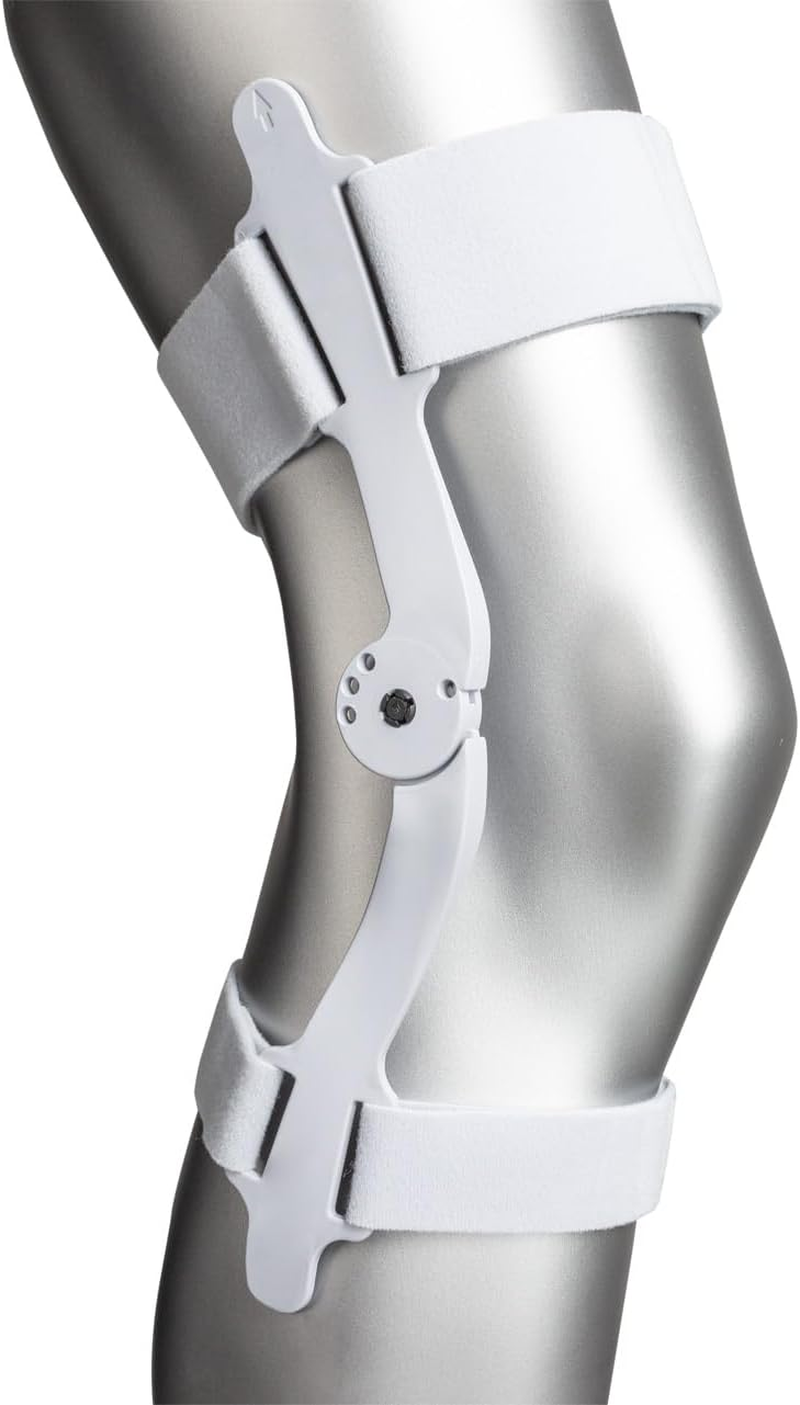 Bauerfeind - Genutrain S - Knee Support - Extra Stability to Keep the Knee in Proper Position - Left Knee - Size 5 - Color Titanium