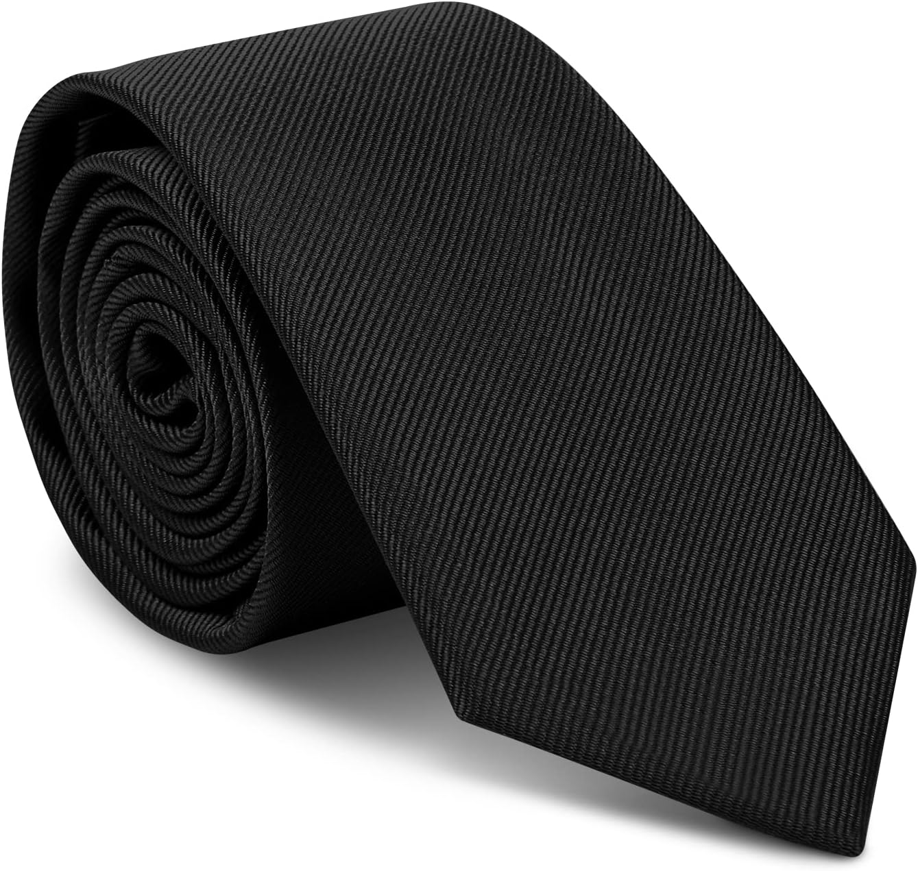 URAQT Men Ties, Classic Men'S Solid Color Necktie, Premium Pure Color Skinny Necktie with Multiple Colors