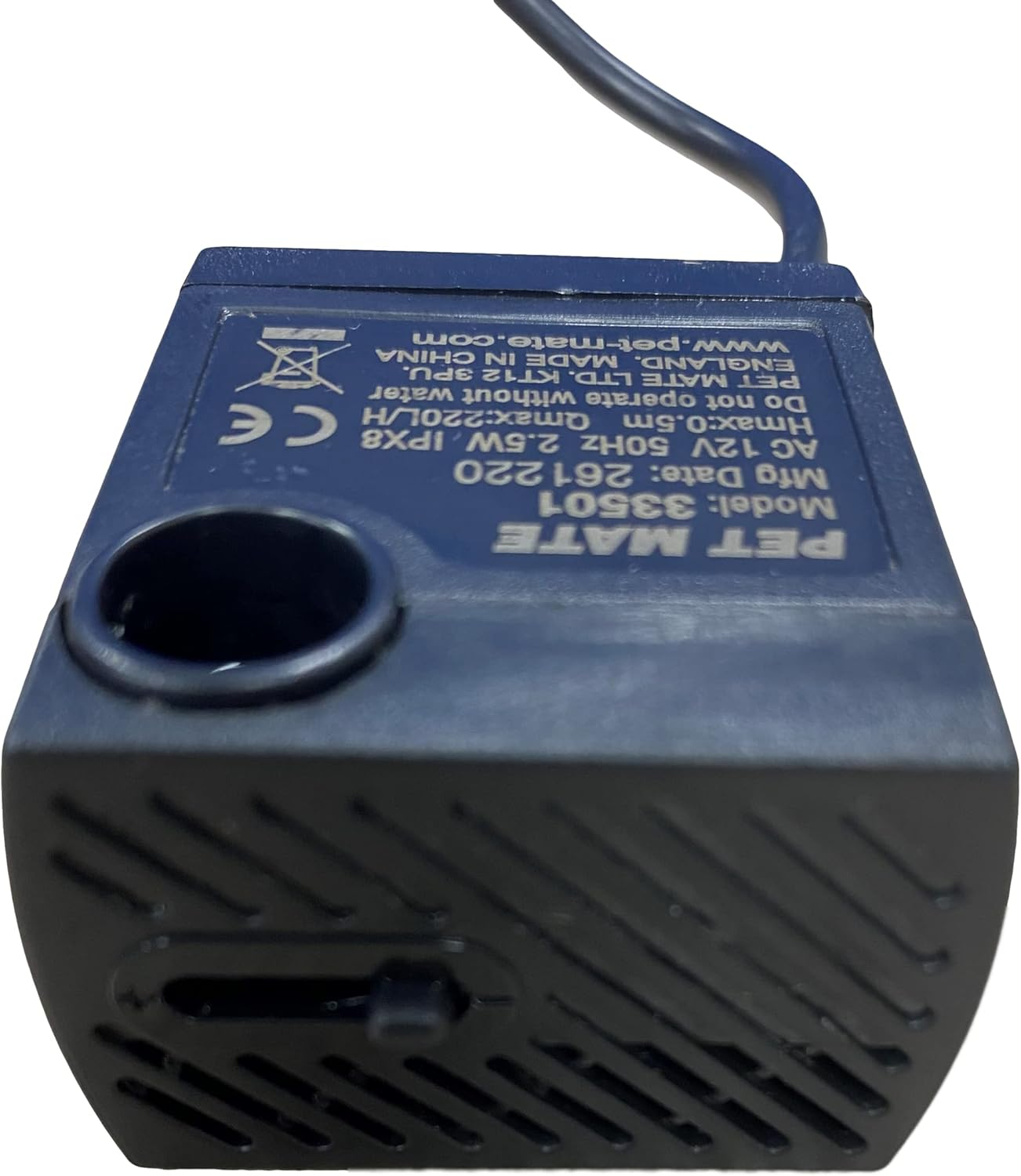 Replacement Pump for Cat Mate and Dog Mate Pet Fountains image number 2