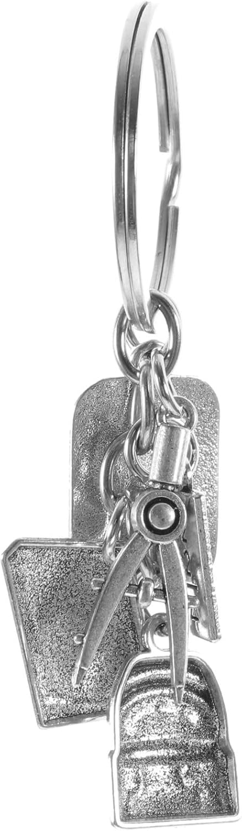 HEALEEP Back to School Calculator Keychain with Mini Calculator, Small Key Ring for Backpack and Wallet, Compact Key Chain for Men and Women, School Supplies Accessory image number 5