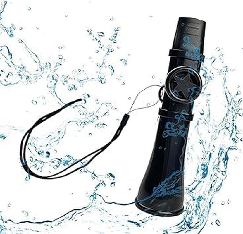 1Pcs Compact Lightweight Kazoo Musical Instrument - Black Kazoo with Great Sound for Guitar, Ukulele, Violin, Piano Keyboard, Easy to Learn for All Ages image number 3