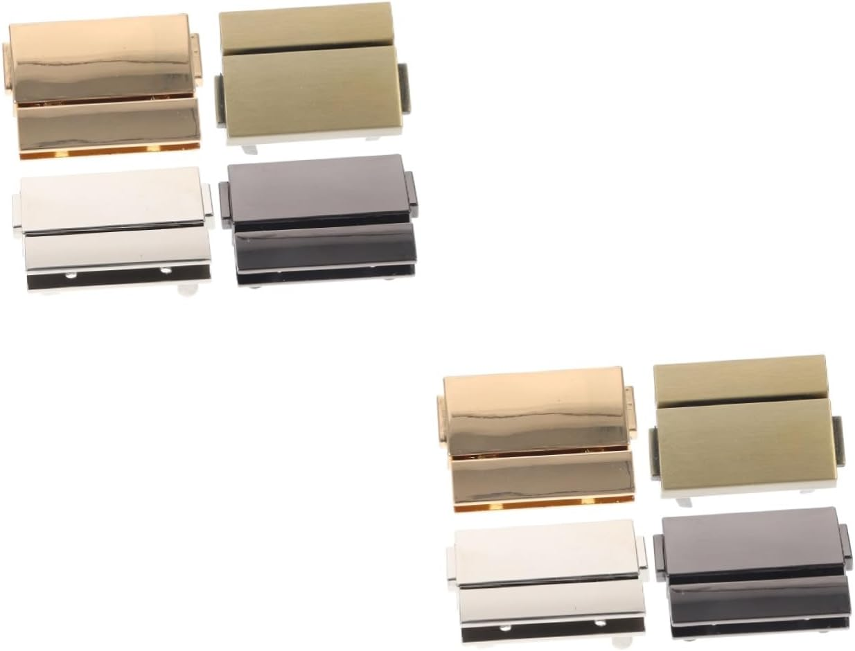 TEHAUX 20Pcs Purse Tuck Lock Clasp Lock Bag Closure Clasp Purse Closure Fastener Bag Accessory for Handbag Decorative Tuck and Small Replacements