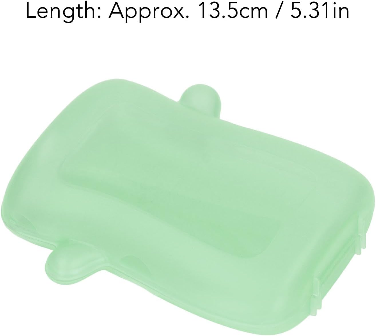 Squeeze Proof Flipping Holder for Food Pouches & Juice Boxes, Universal Multipurpose Prevent Messes Support Self Feeding Baby Juice Box Holder for Toddlers (Green) image number 3