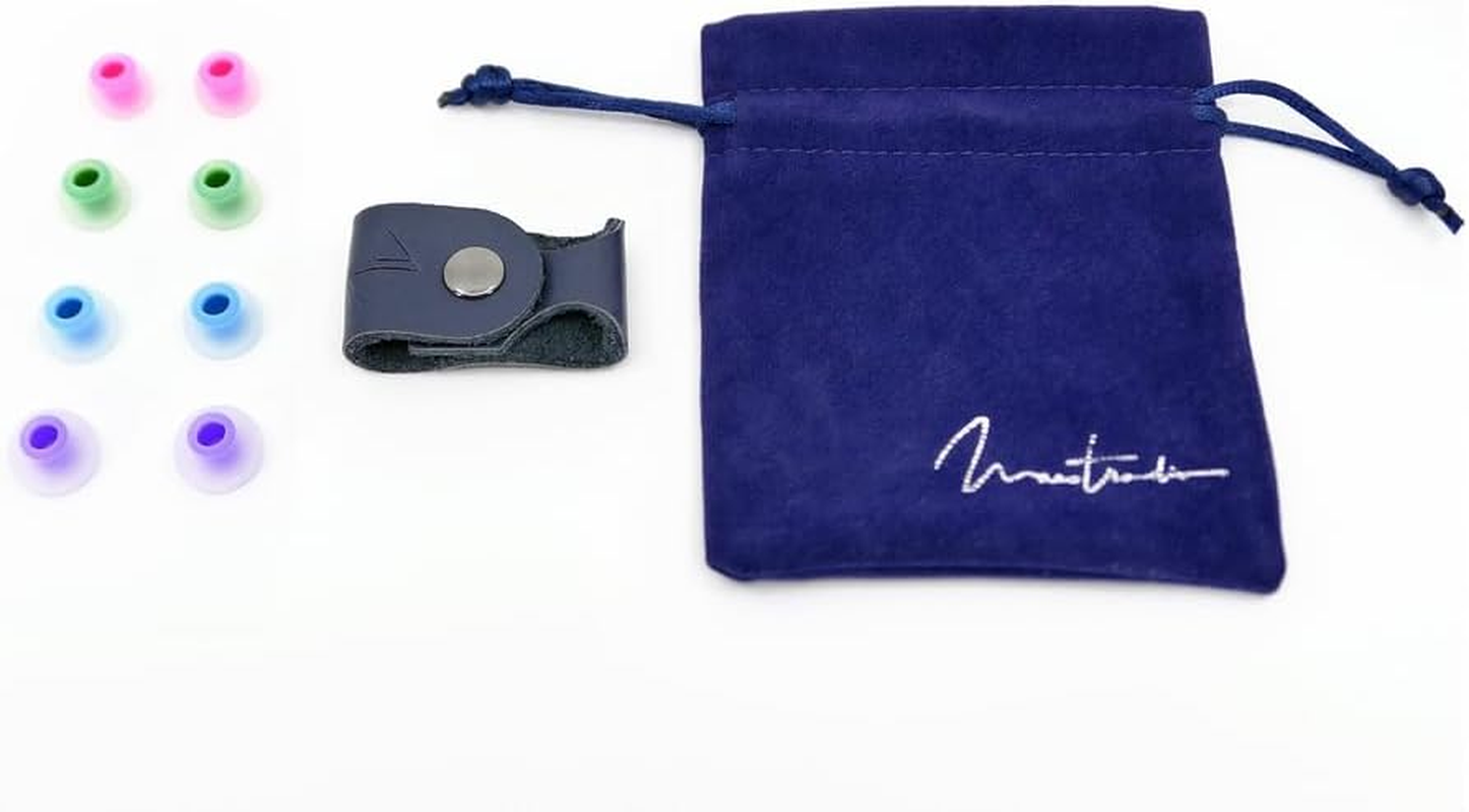 Maestraudio MA910SR DC 0.4 Inch (10 Mm) Graphene Dynamic Driver & 0.3 Inch (9 Mm) Ceramic Tweeter RST Earbuds with Natural Southern Cedar SAHP Technology, Optimized for String Instrument Sound image number 2