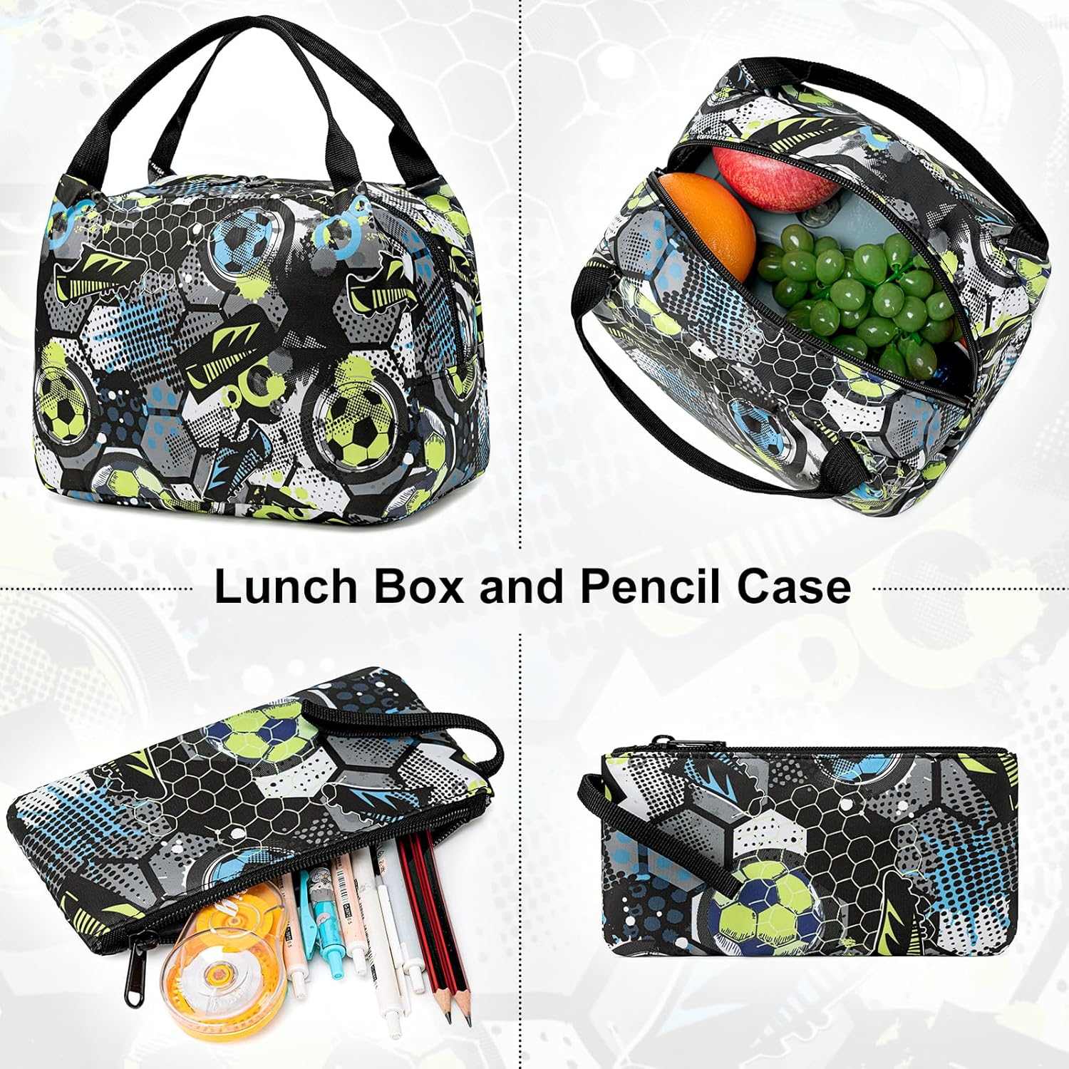 CAMTOP School Backpack Boys Girls Kids School Bookbag Set Student Backpack with Lunch Box and Pencil Case image number 3