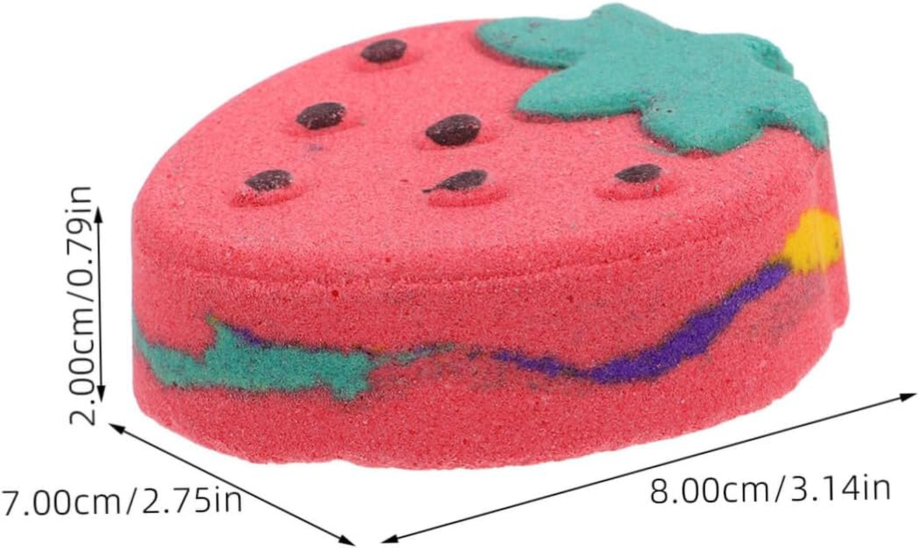 OSOLADY Bathing Fun Strawberry Bath Salt for Women Rich Foaming Relaxation and Moisturizing for Valentine Day and Self-Care Moments image number 5