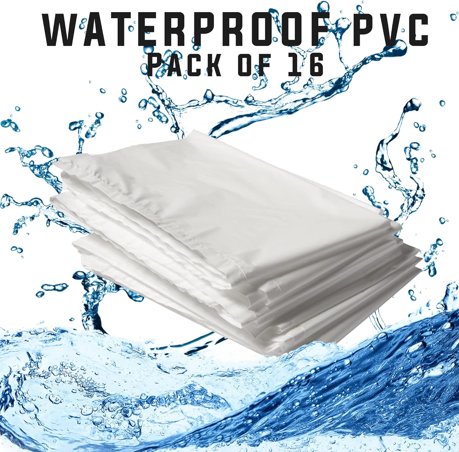 16 Kitty Cat Litter Trays Liners, Fits to Most Cat Litter Tray Liners, Easy to Dispose & Hygienic Cat Litter Liners, for 40Cm X 30Cm Liners (1 Pack, 16 Bags) image number 4