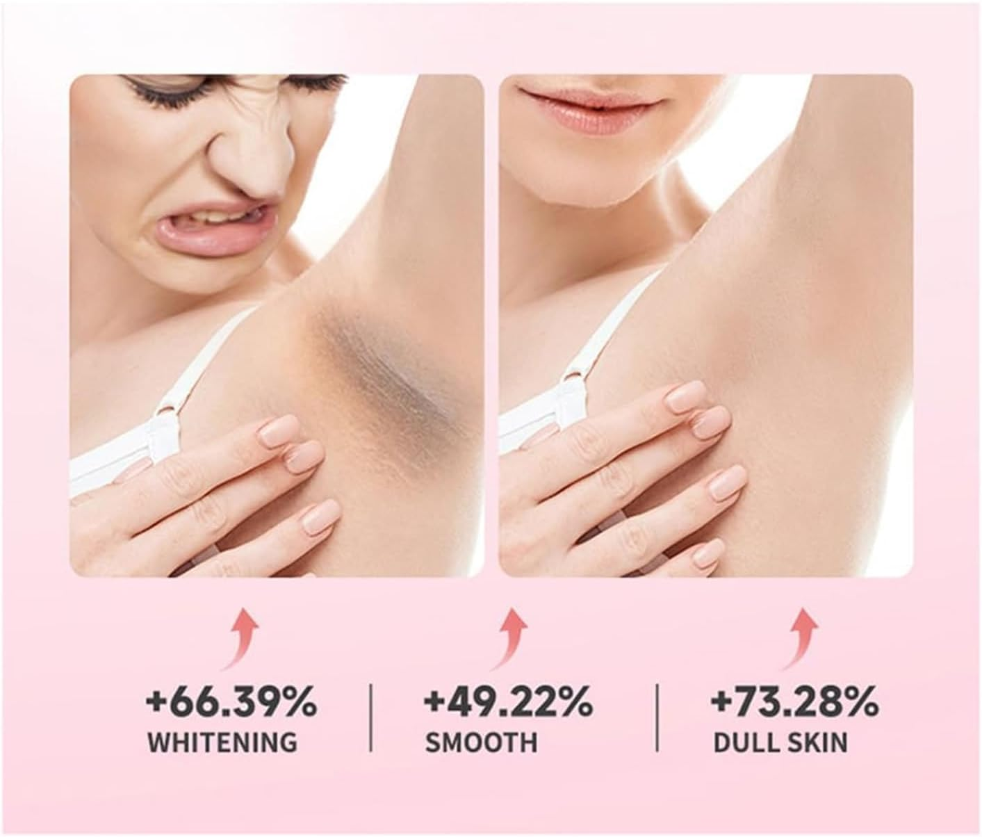 Underarm Spray Deodorant,Multi-Functional Whitening Cream,Brightening Underarm Cream,Underarm Cream&Spray - 1 Set image number 4