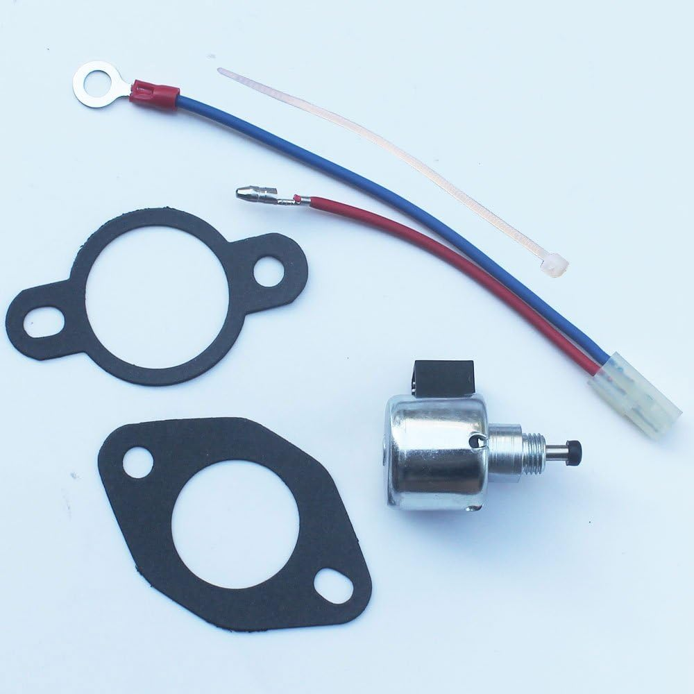 KIPA Carburetor Fuel Solenoid for Kohler 12-757-09 12-757-33 S 12-435-02-S 12-757-09-S 1275733 CV11 CV12 CV12.5 CV13 CV14 CV15 CV16 CH11 CH12 CH14 CH16 Engine STX38 LX255 AM128242 AM128816 image number 1