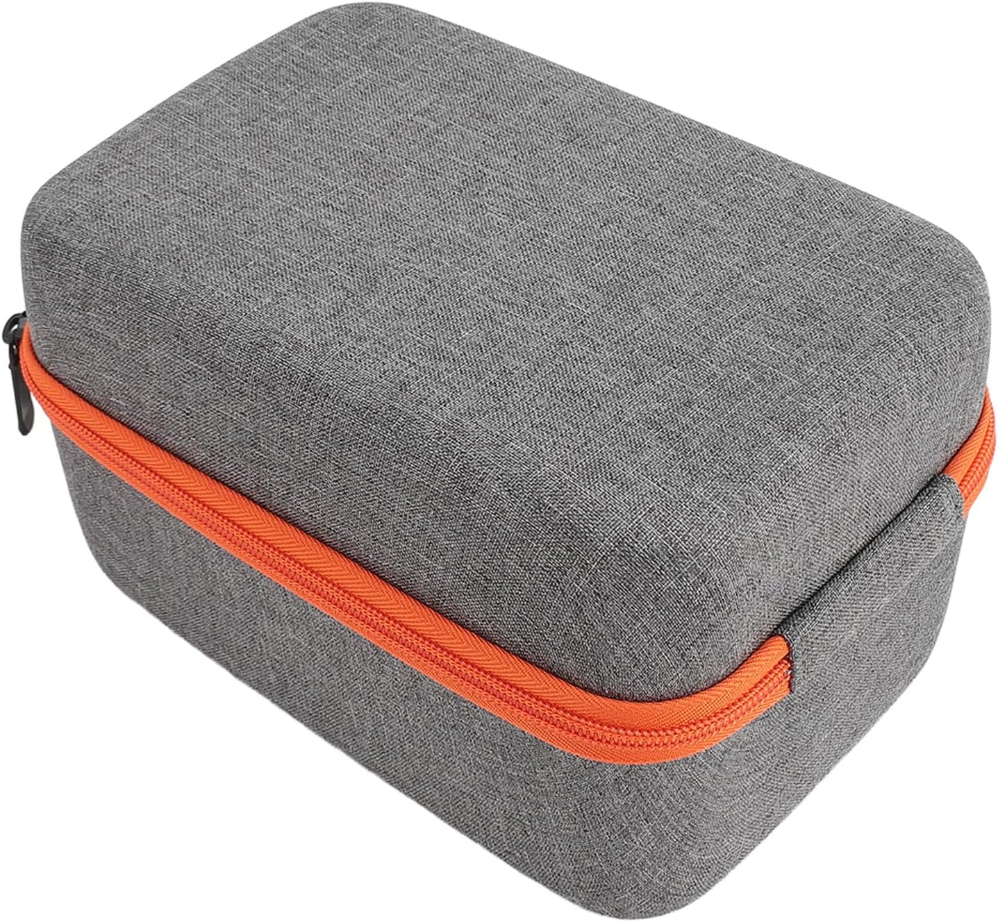 TOPINCN Hard Case for Player 3 Speaker, Grey Nylon EVA Material Waterproof Protective Bag, Scratch Proof Portable Case for Kids Music Player,For