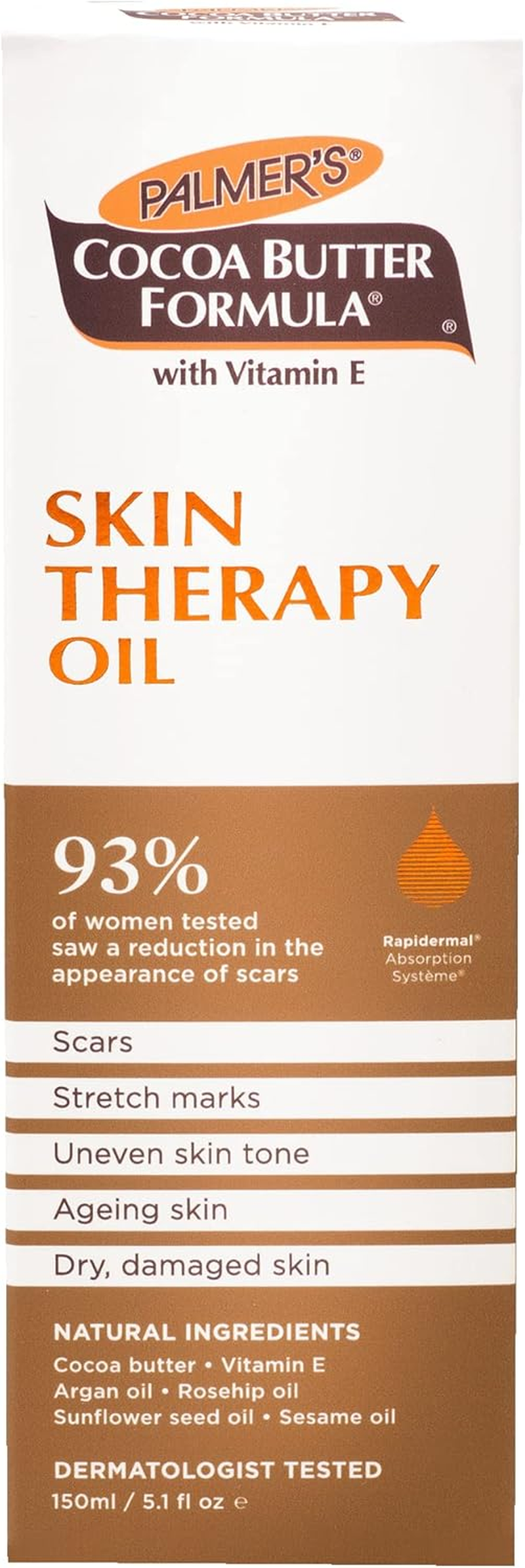 PALMER'S Cocoa Butter Formula Skin Therapy Oil 150Ml, 150 Ml image number 1