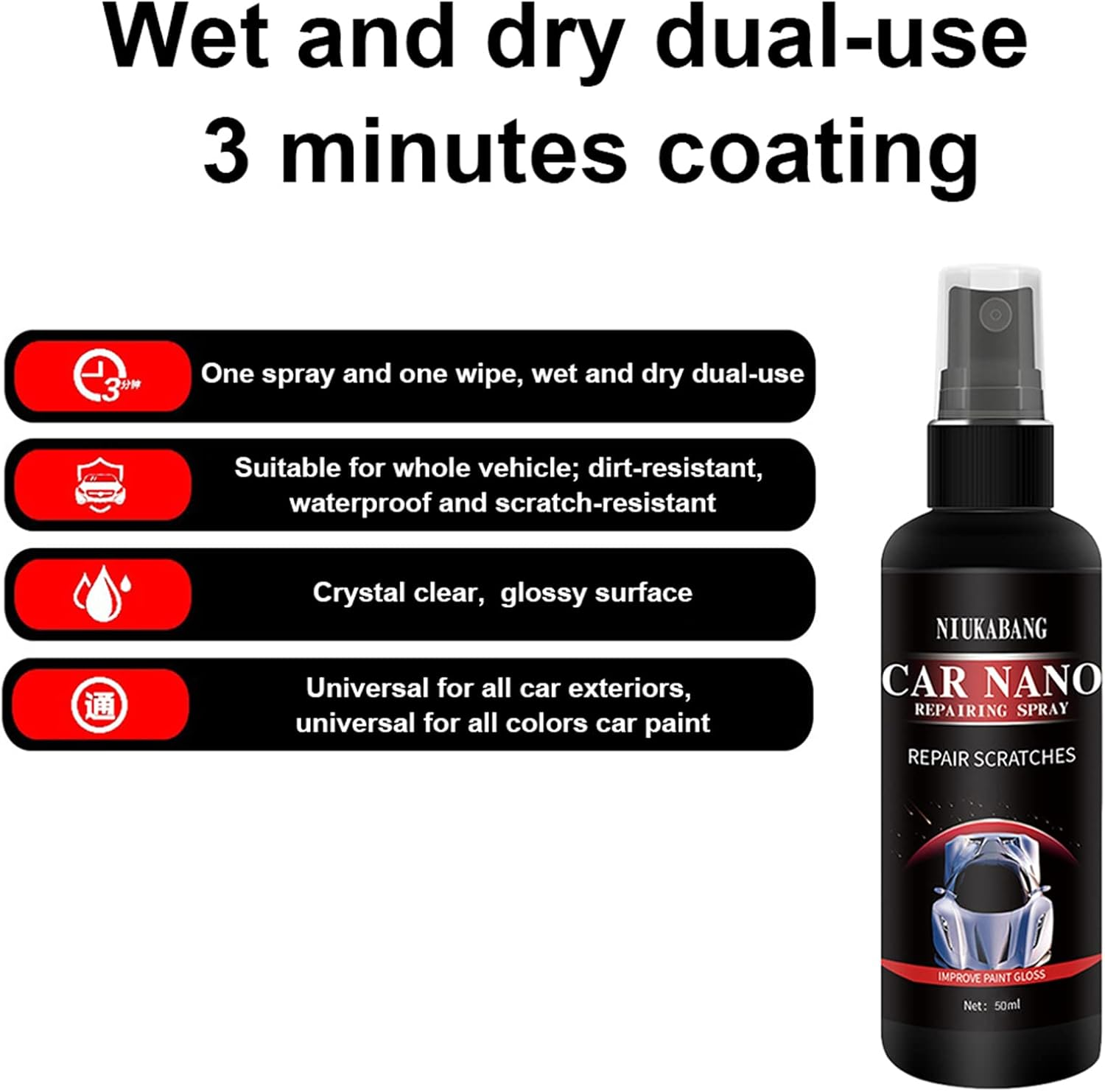 Auto Repair for Cars, Scratch Removal , Paint Repair for Car, Fill up Less Scratches, Paint Scratch Removers for Cars, Trucks, Vehicles and Campers