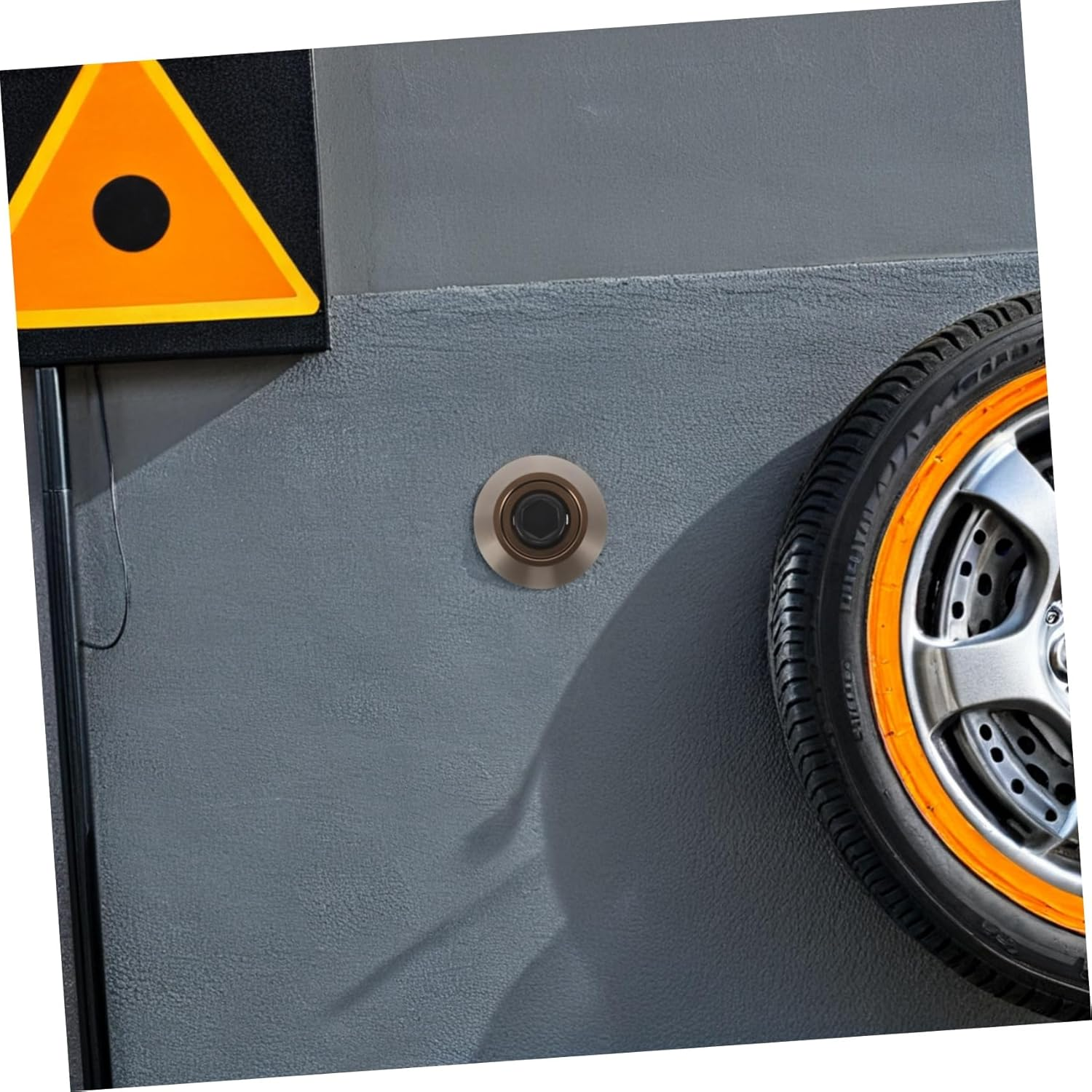 INOOMP Aluminum Alloy Wheel Hubcaps Center Cover for Racing Cars Hub Protector Easy Install Car Wheel Center Cap Accessory image number 2