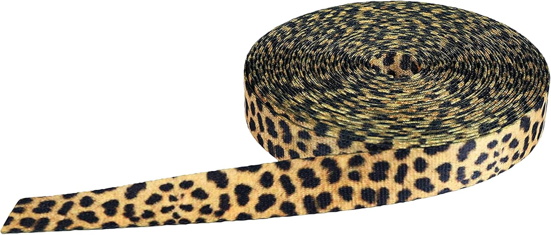 Strapworks Print Poly Webbing - Utility Strap for Outdoor Activities, Crafts, Dog Leashes - 1 Inch X 10 Yards, 5 Colorful Prints