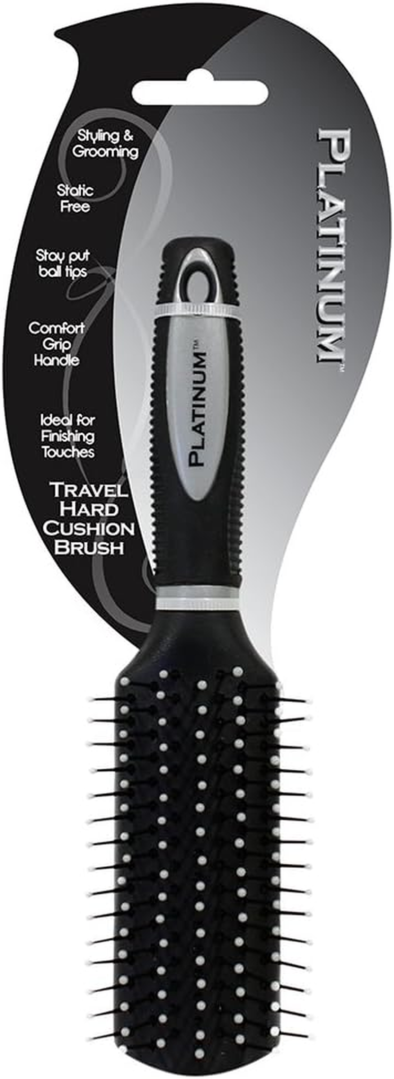 Platinum Travel Hard Cushion Brush