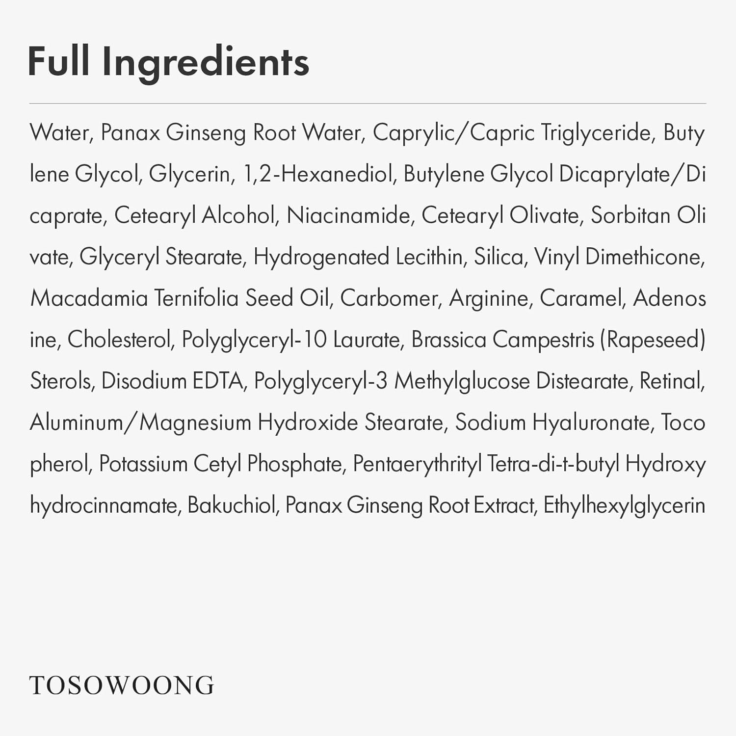 Ginseng plus Retinal Eye Serum with Retinal Niacinamide Bakuchiol Correction for Puffy Eye Bags Fine Lines Dark Circles Wrinkles, Korean Skin Care, 30Ml, 1.01 Fl.Oz. image number 3