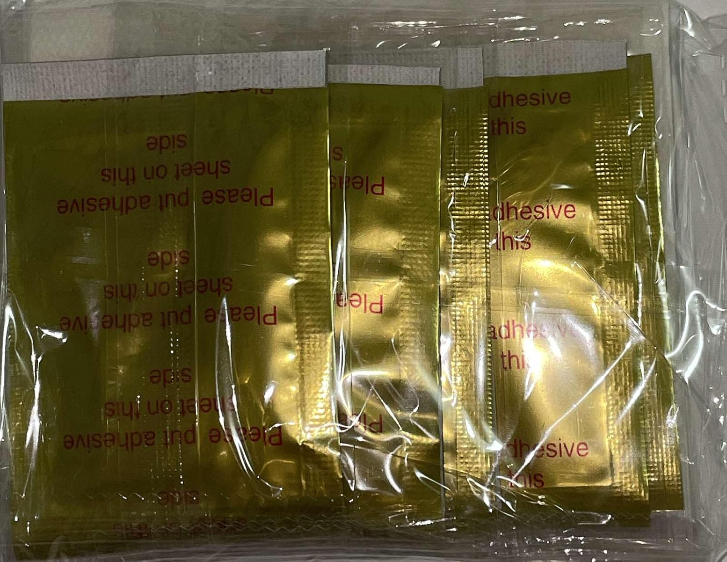 Gold Premium Kinoki Detox Foot Pads