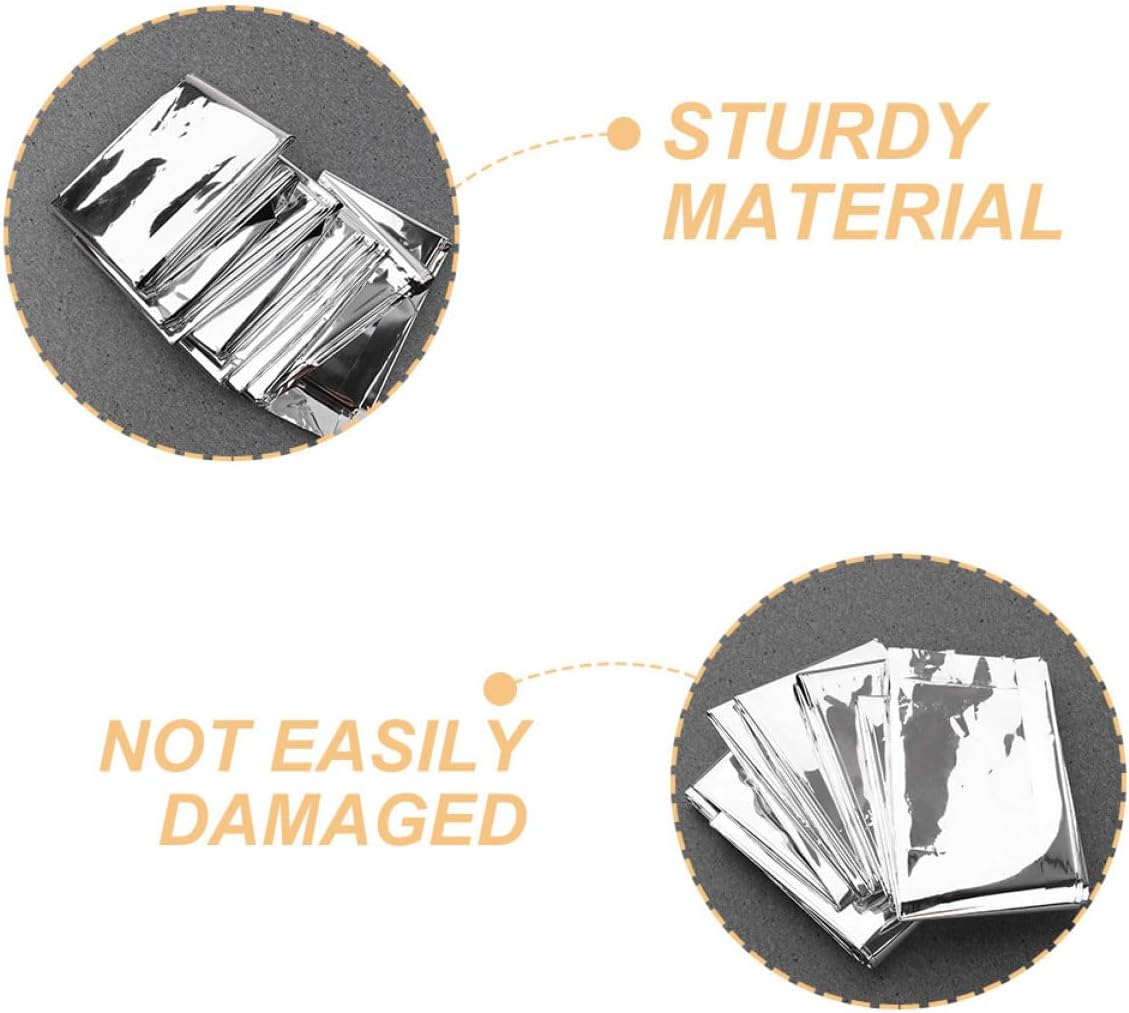 6Pcs Garden Reflectors Plant Reflective Film Durable Greenhouse Film Winter Protection Emergency Tool image number 3