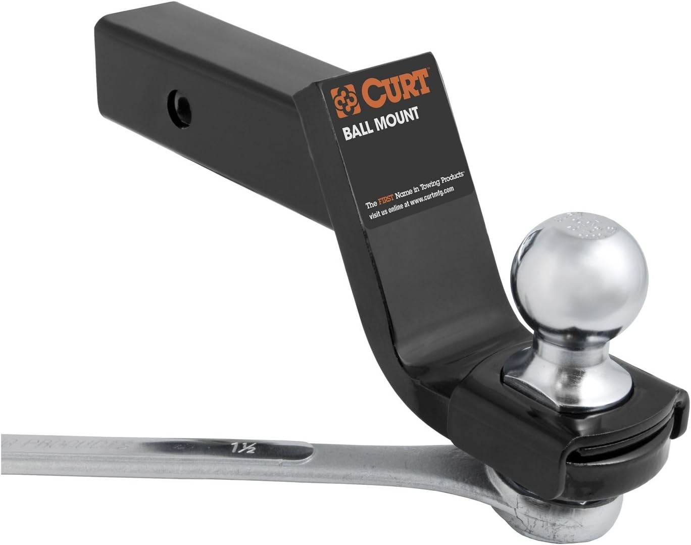 CURT 45007 Ball Mount Tongue Sleeve image number 6